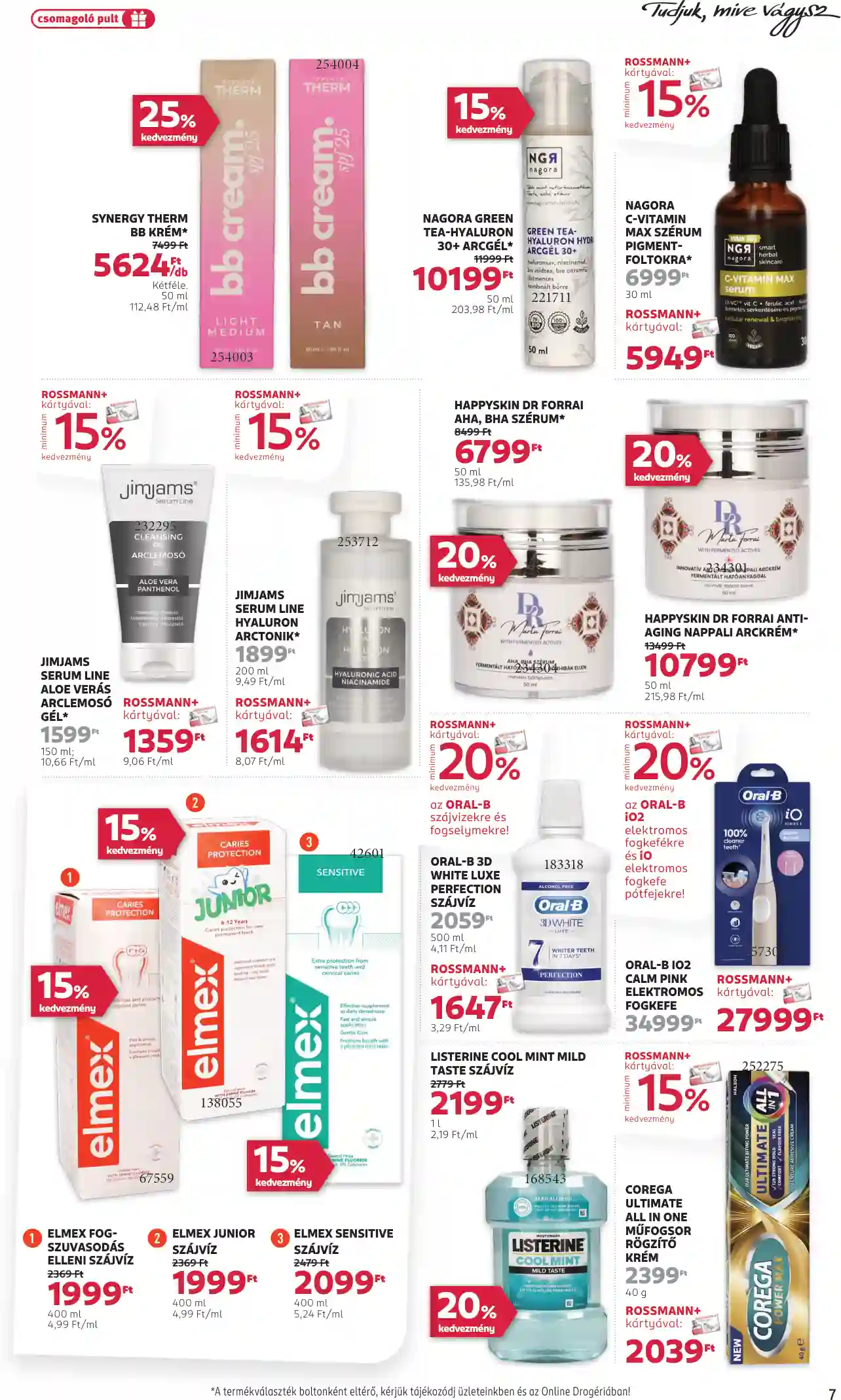 Rossmann akciós újság 29. hét (28 oldal)