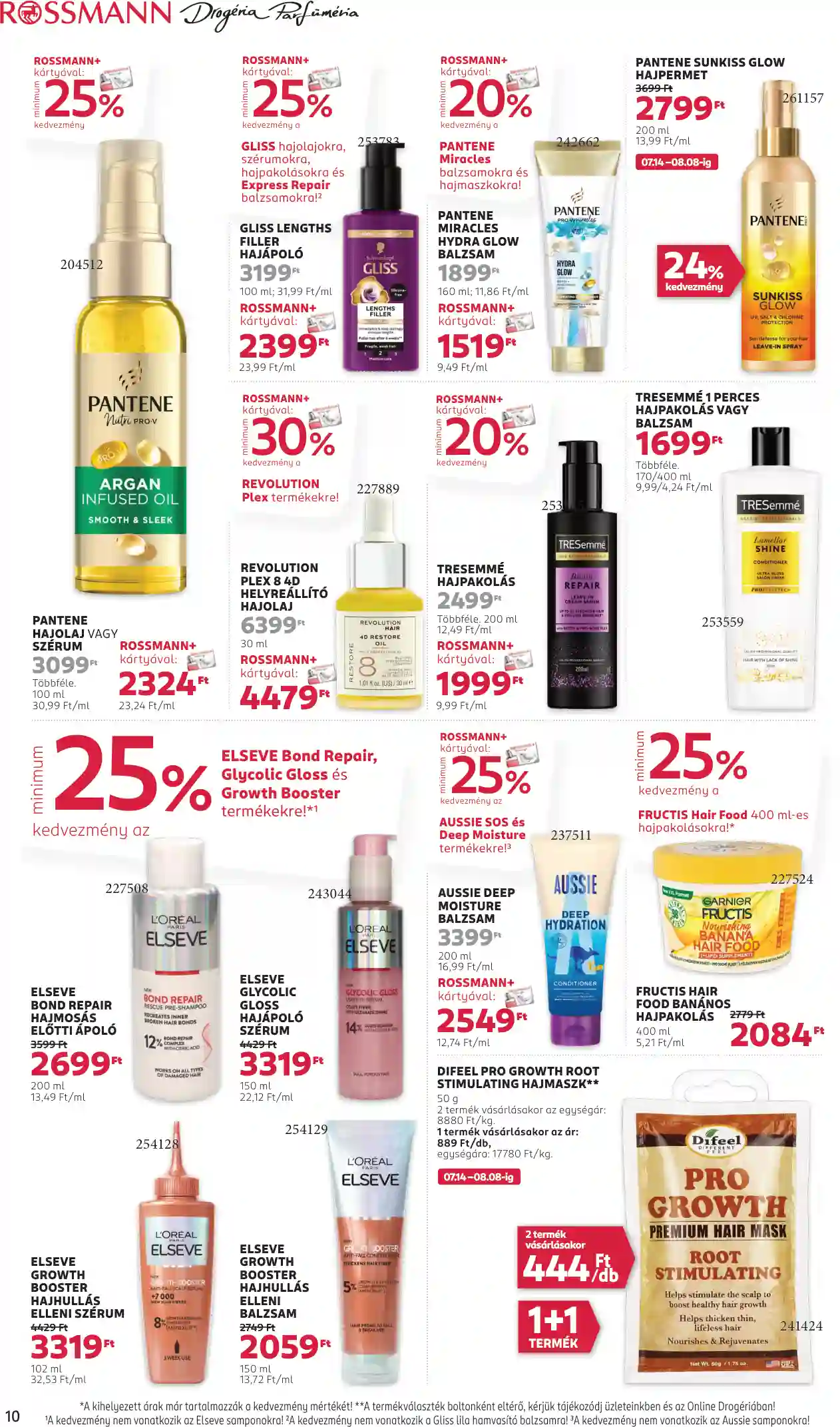Rossmann akciós újság 31. hét (4 oldal)