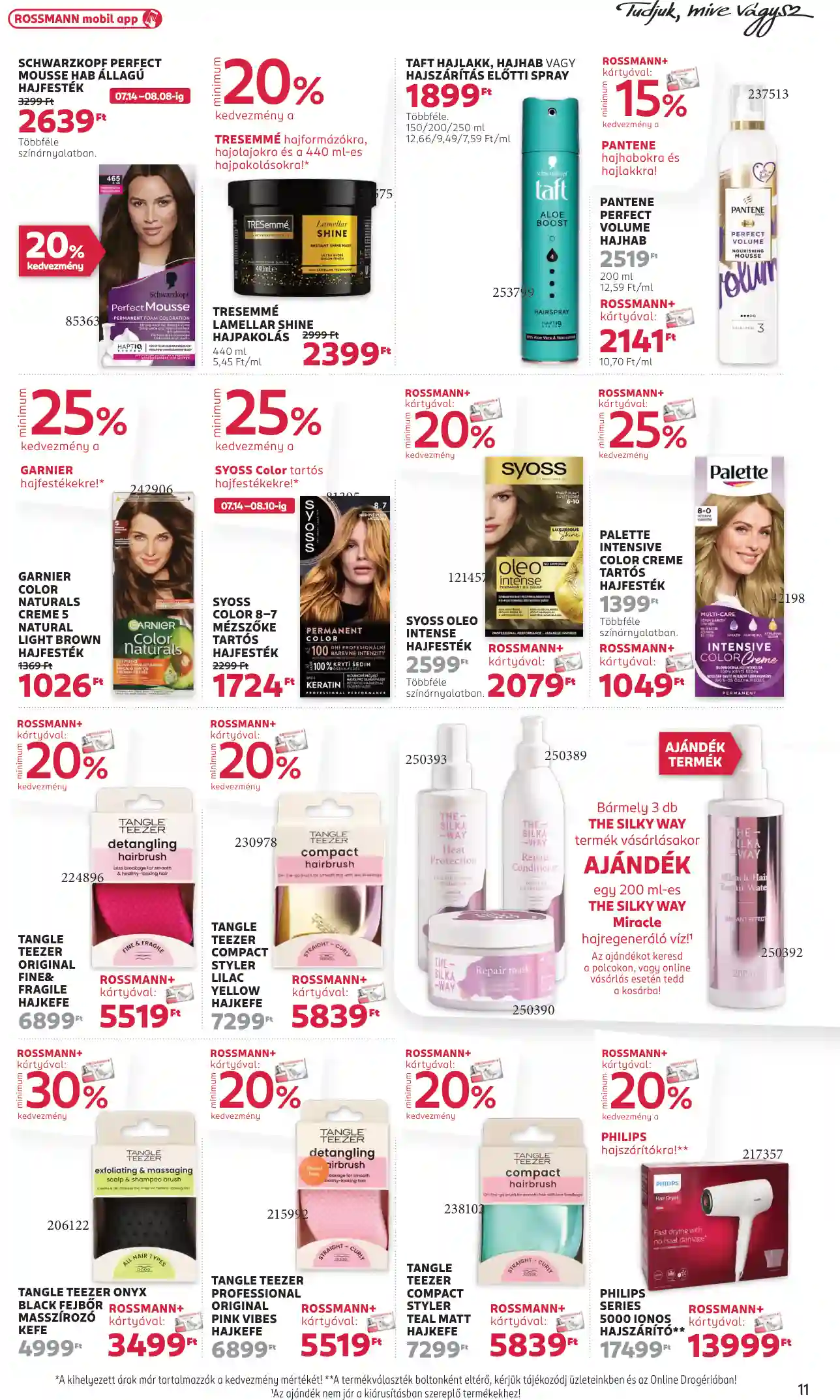 Rossmann akciós újság 31. hét (5 oldal)