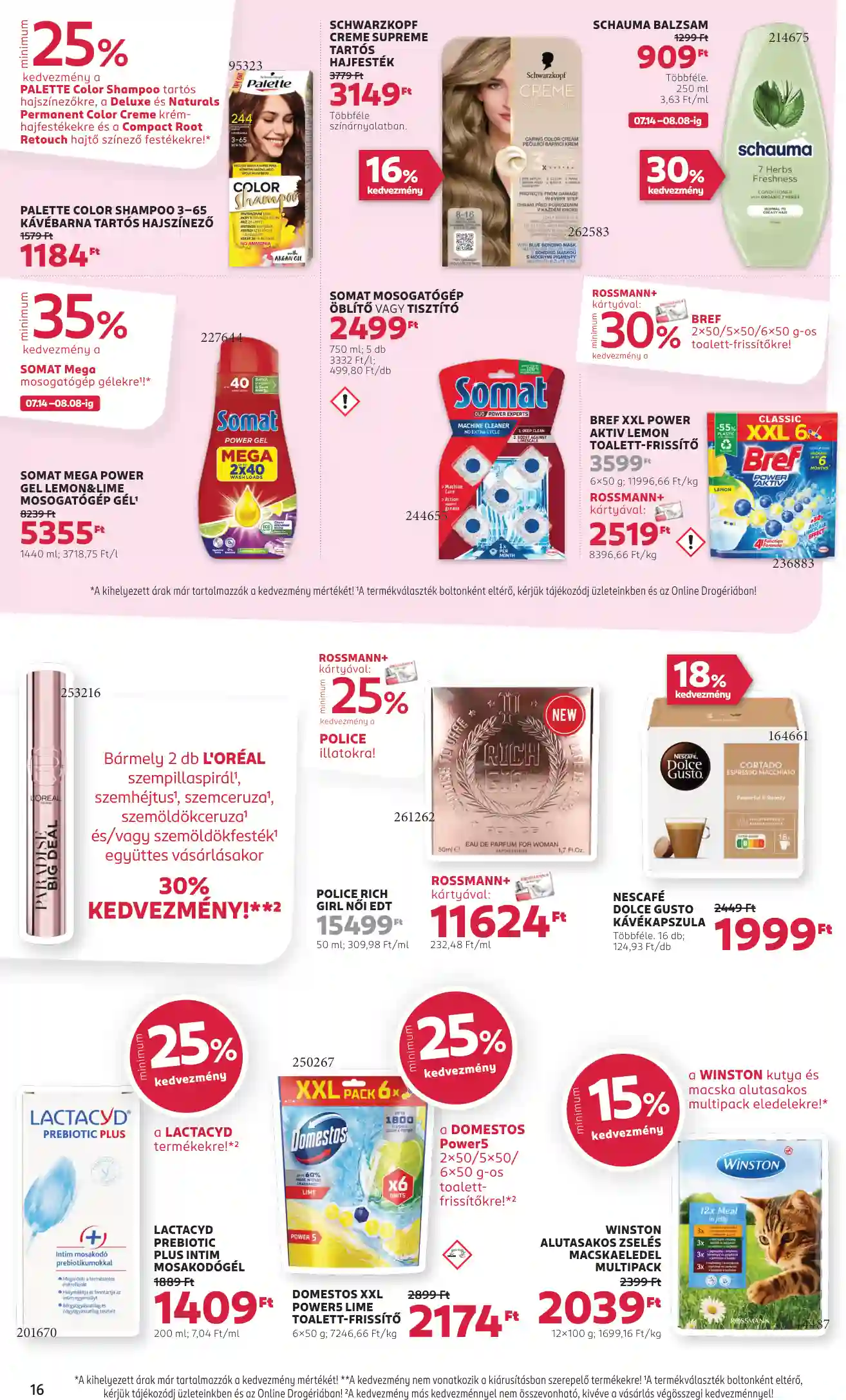 Rossmann akciós újság 31. hét (10 oldal)