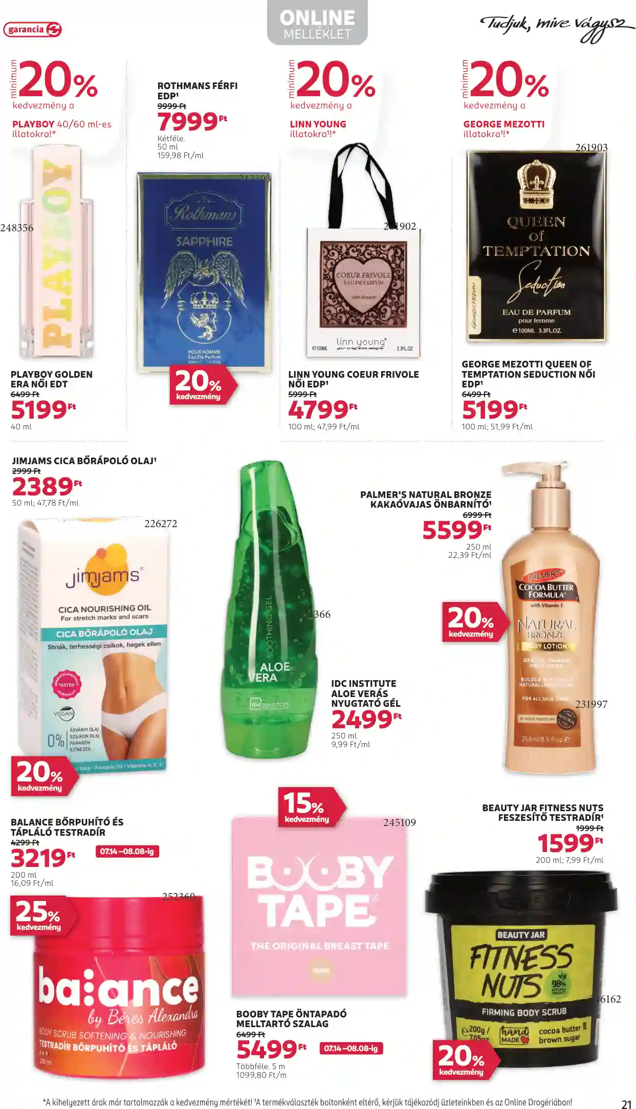 Rossmann akciós újság 31. hét (16 oldal)
