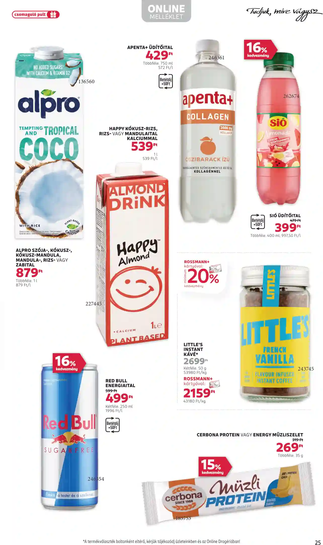 Rossmann akciós újság 31. hét (20 oldal)
