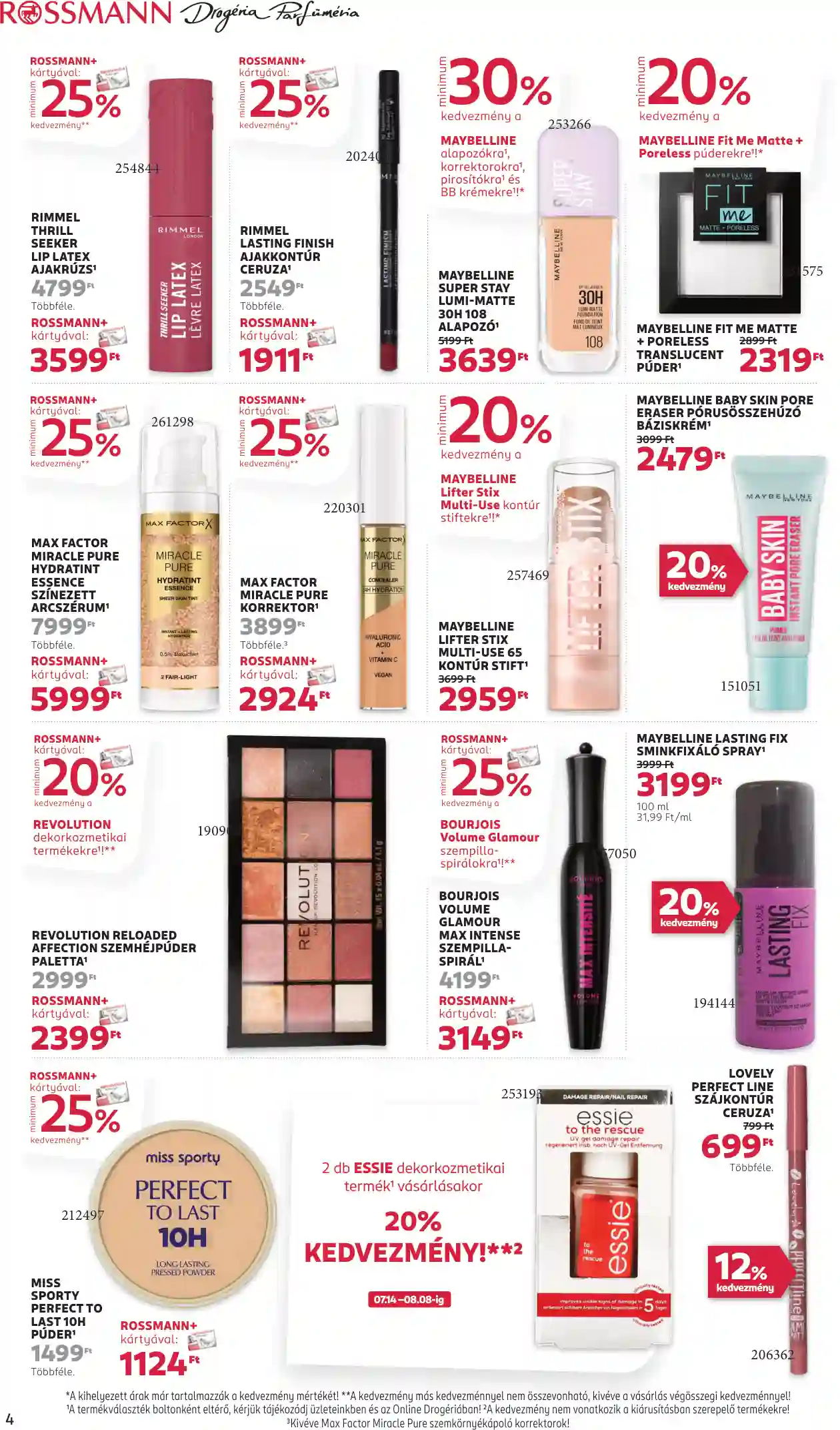 Rossmann akciós újság 31. hét (24 oldal)