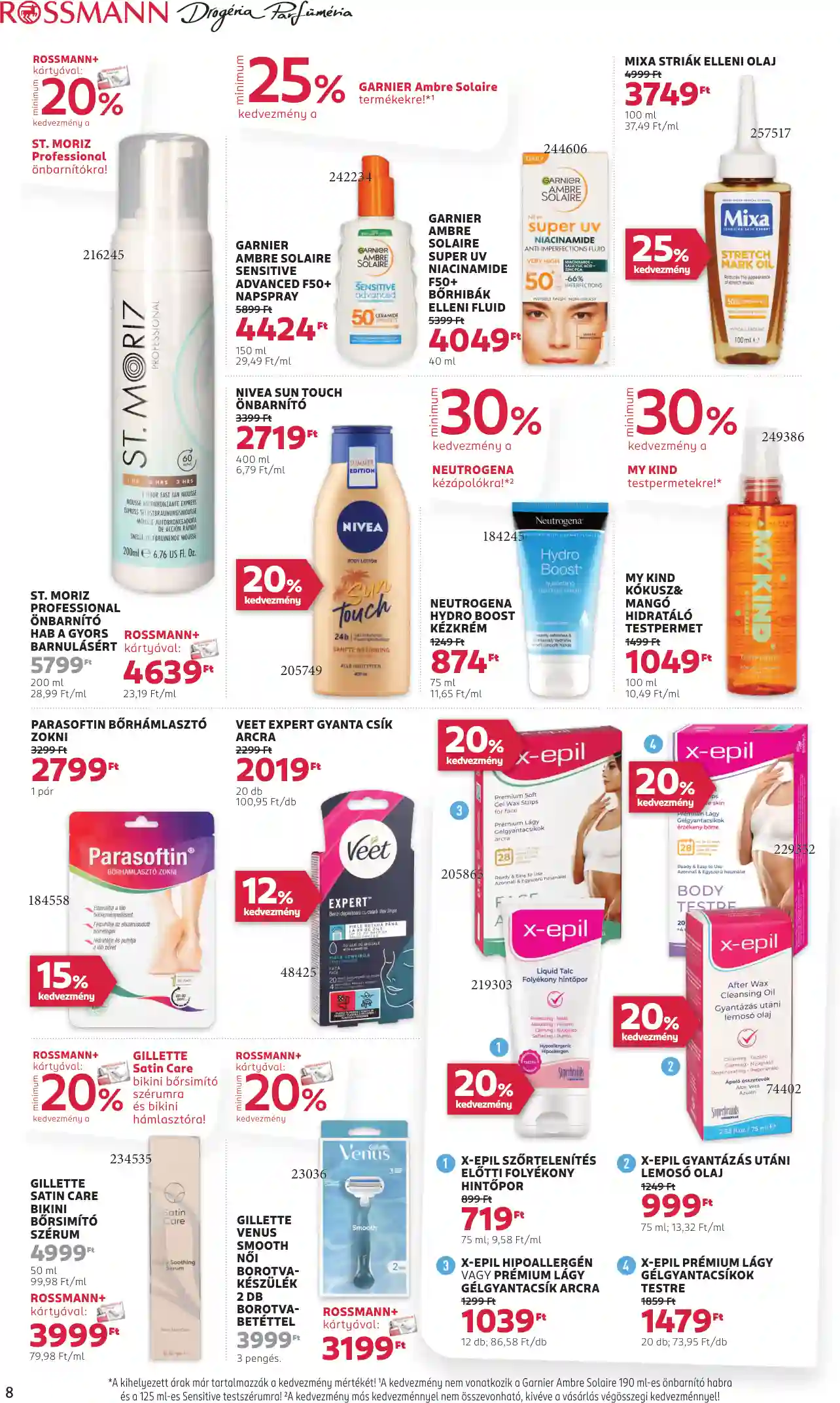 Rossmann akciós újság 31. hét (29 oldal)