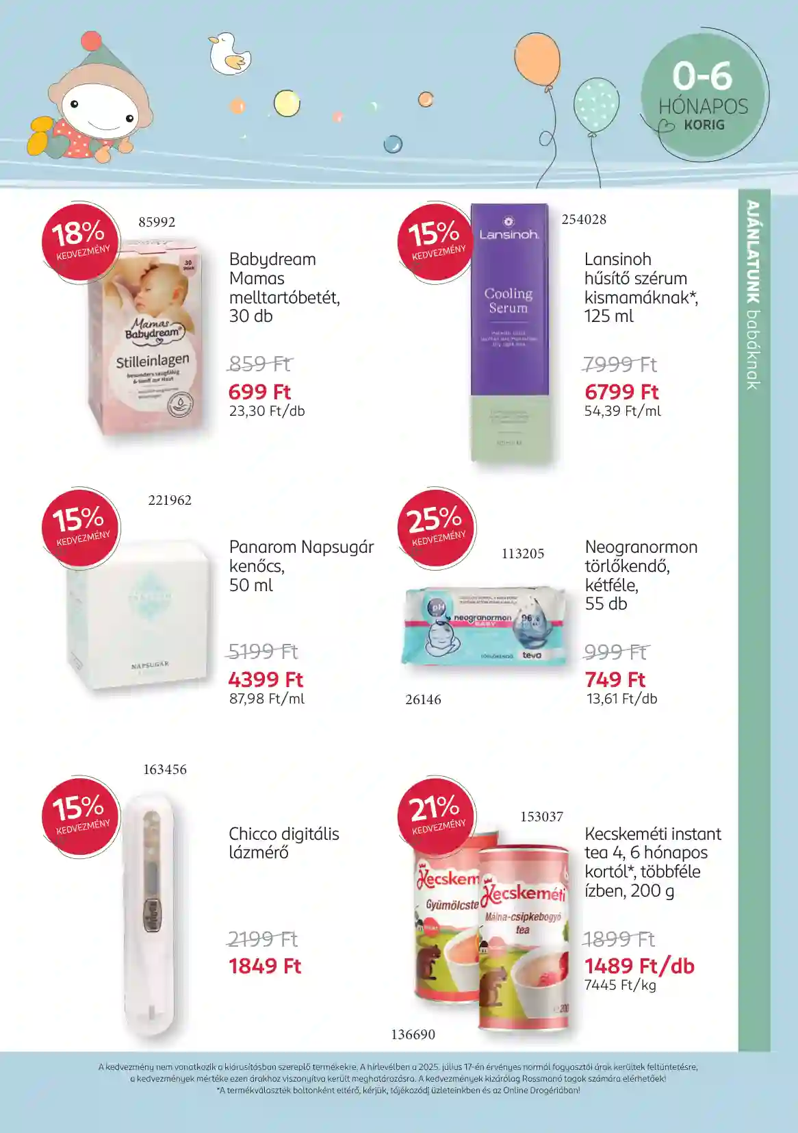 Rossmann akciós újság 32. hét (9 oldal)