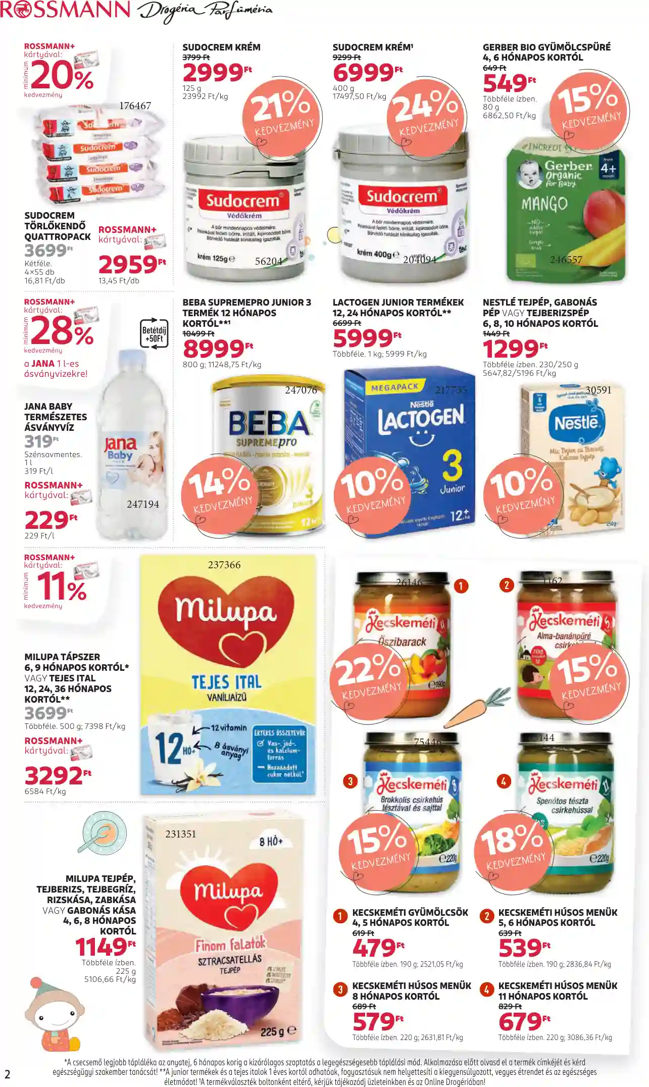 Rossmann akciós újság 33. hét (2 oldal)