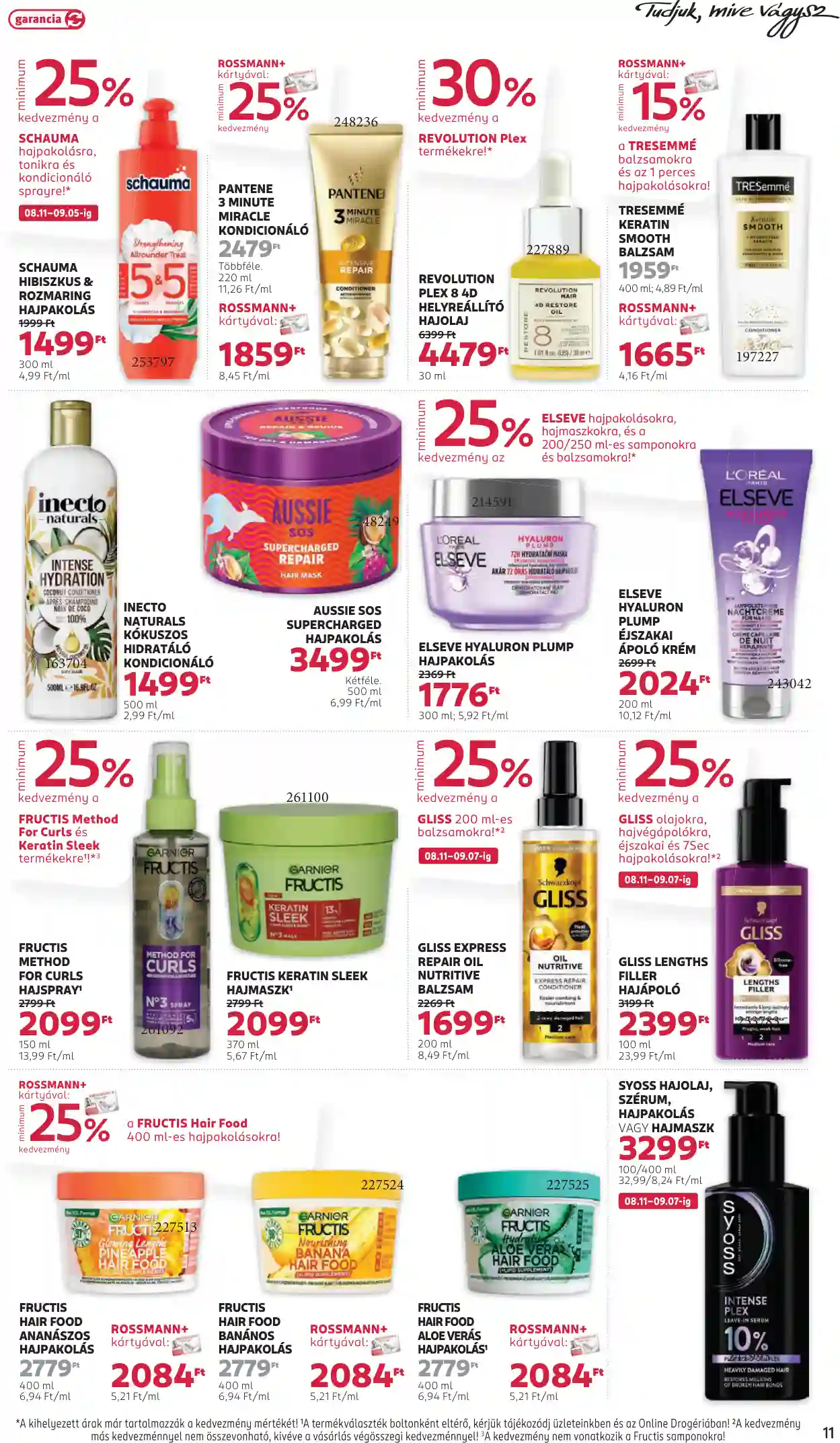 Rossmann akciós újság 33. hét (5 oldal)
