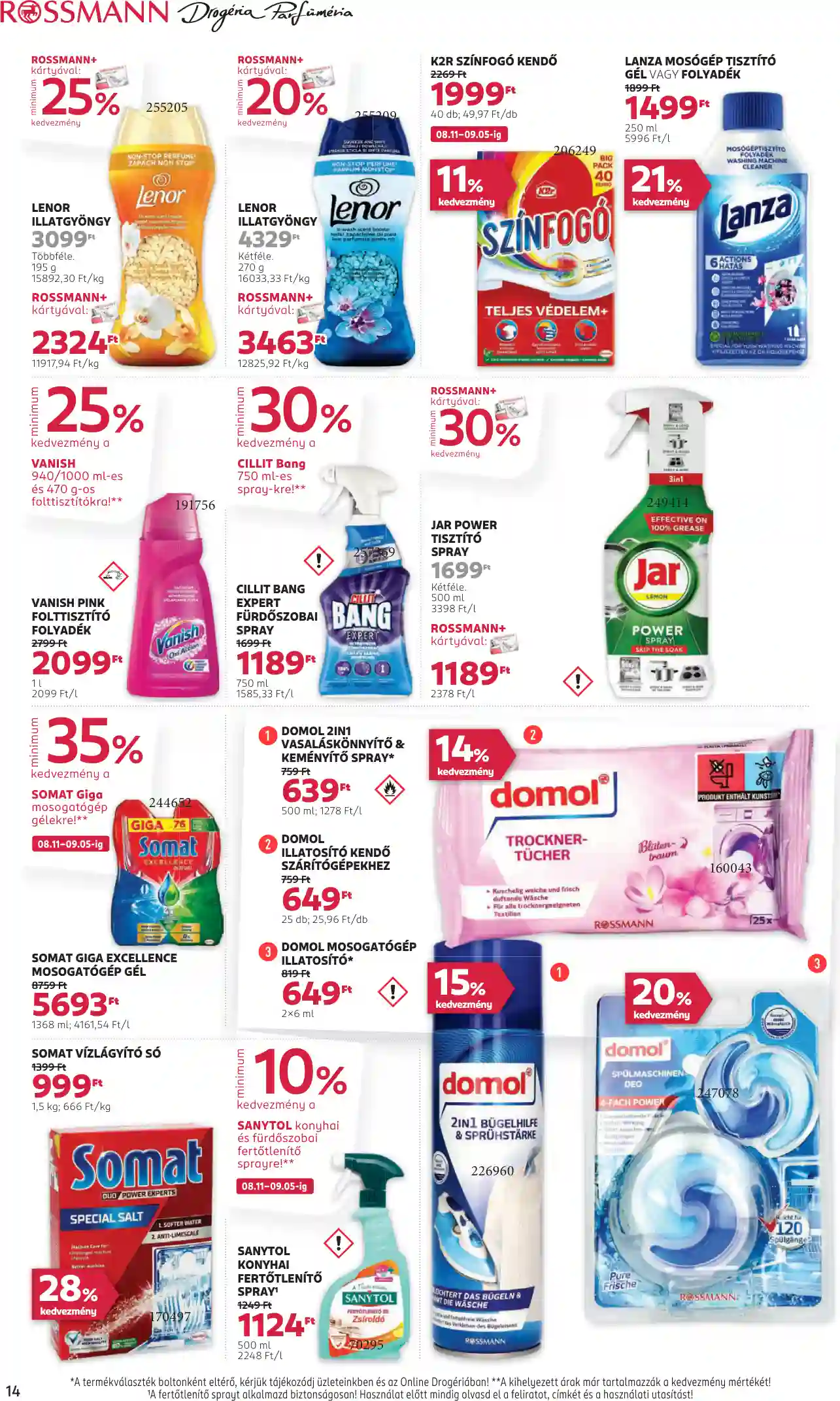 Rossmann akciós újság 33. hét (8 oldal)