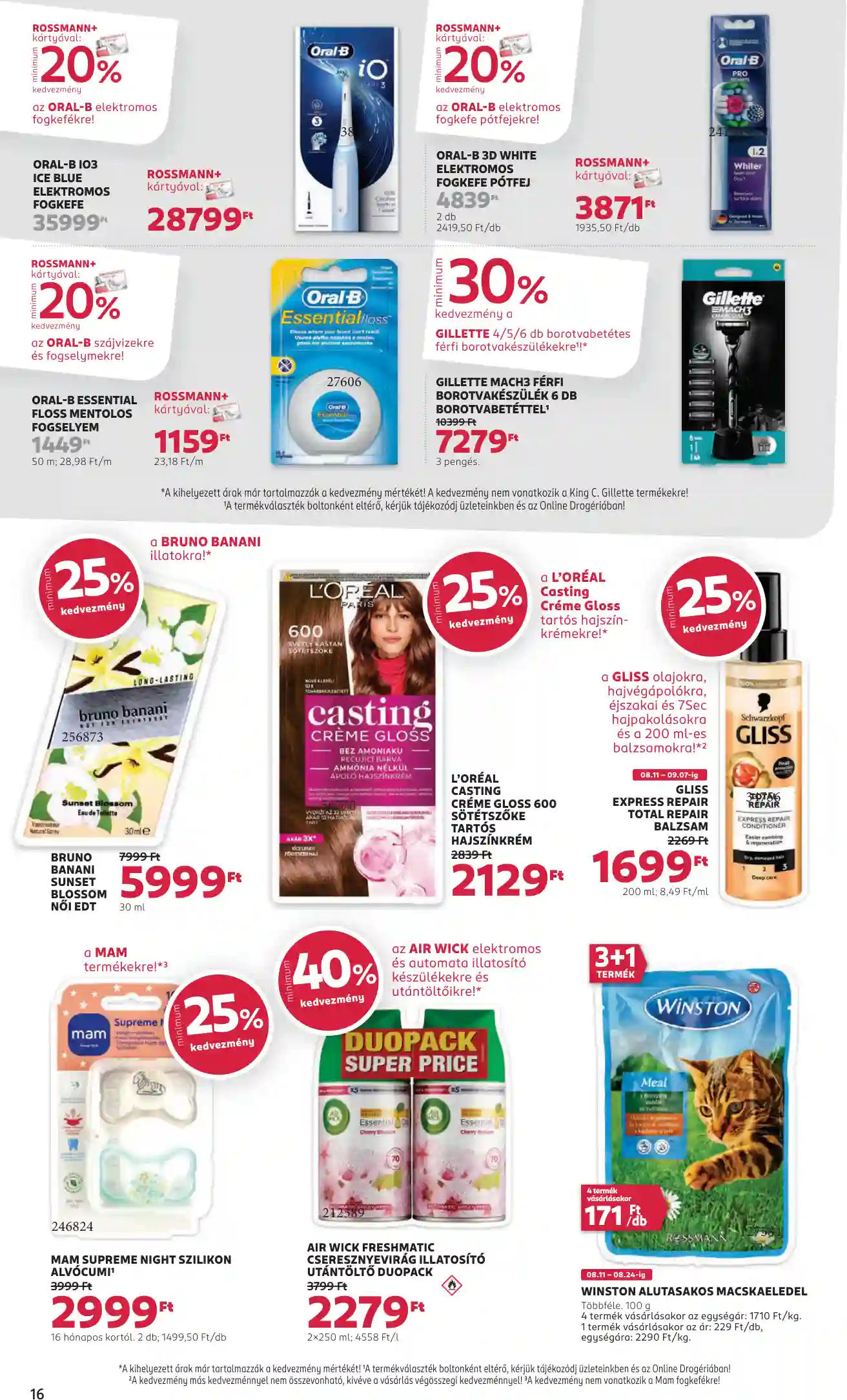 Rossmann akciós újság 33. hét (10 oldal)