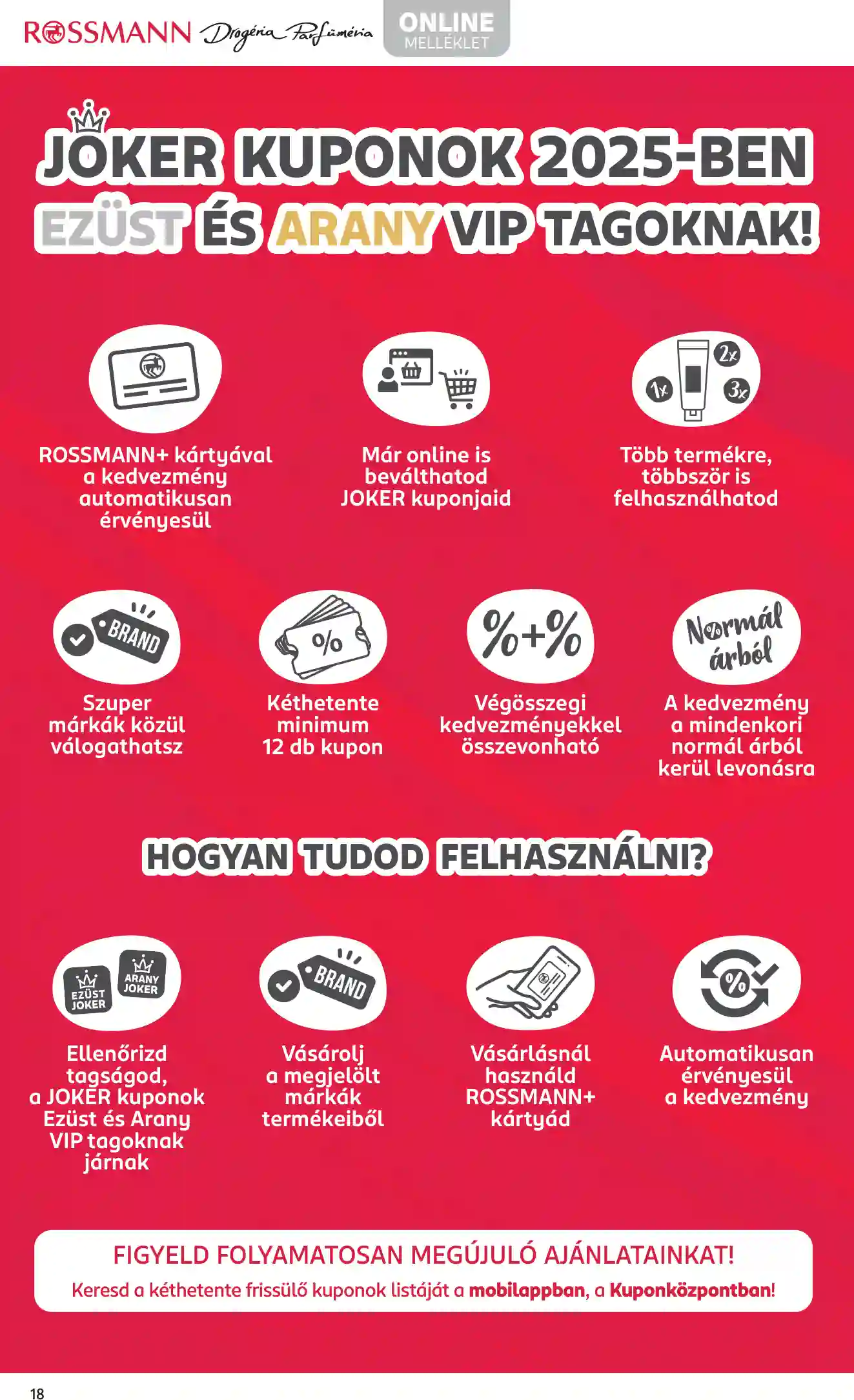 Rossmann akciós újság 33. hét (12 oldal)