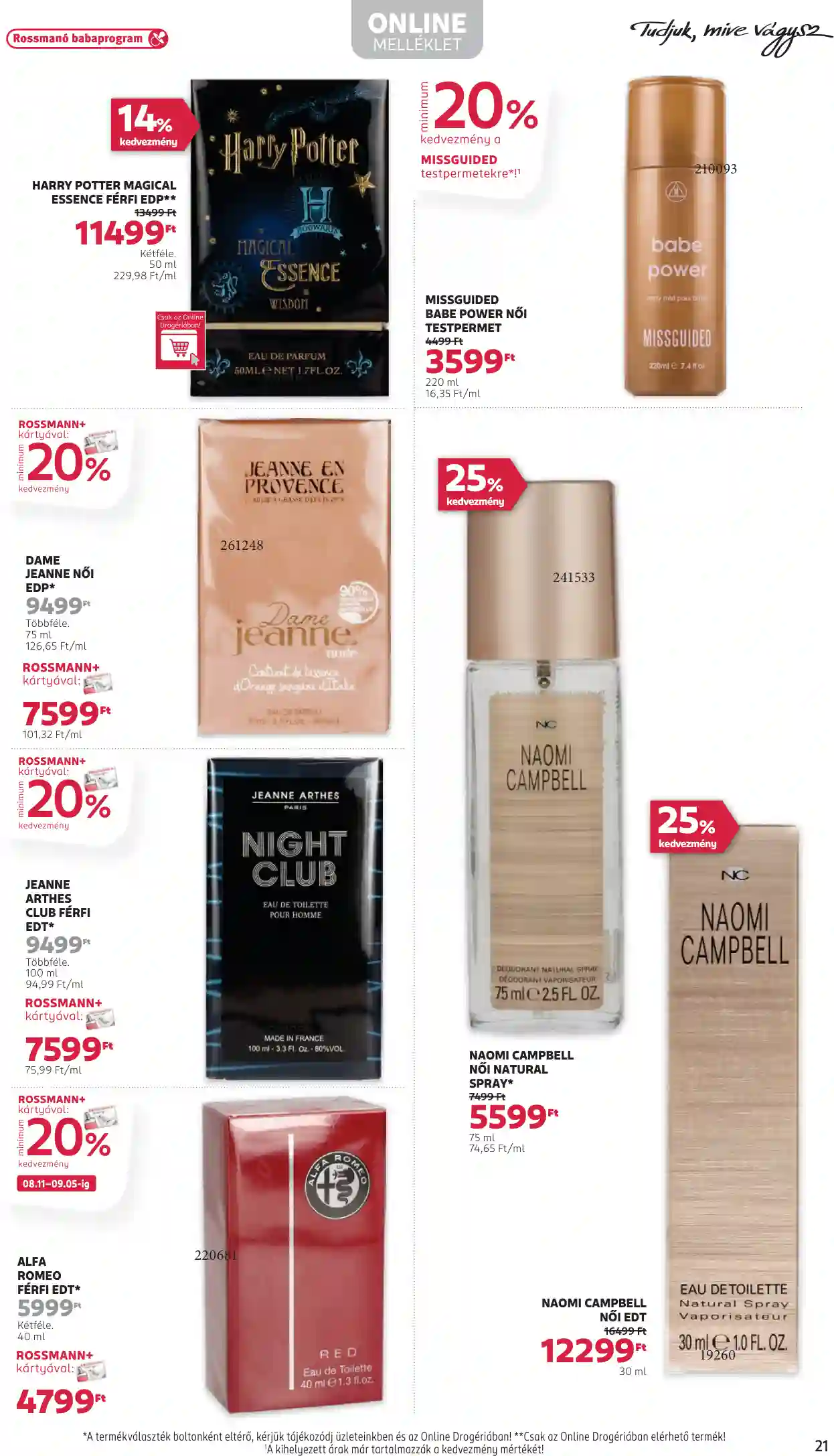 Rossmann akciós újság 33. hét (16 oldal)