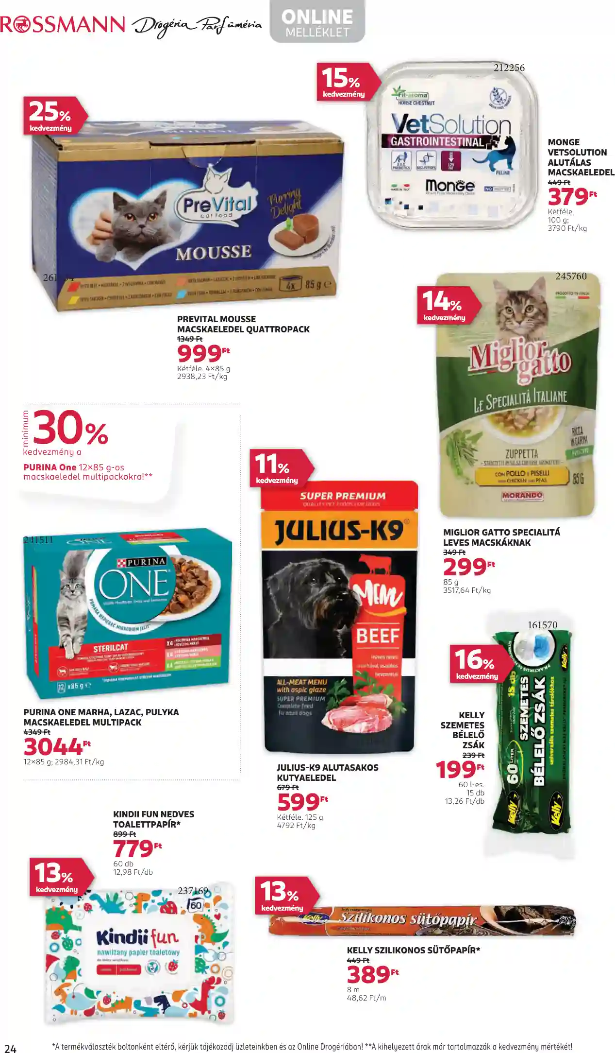 Rossmann akciós újság 33. hét (19 oldal)