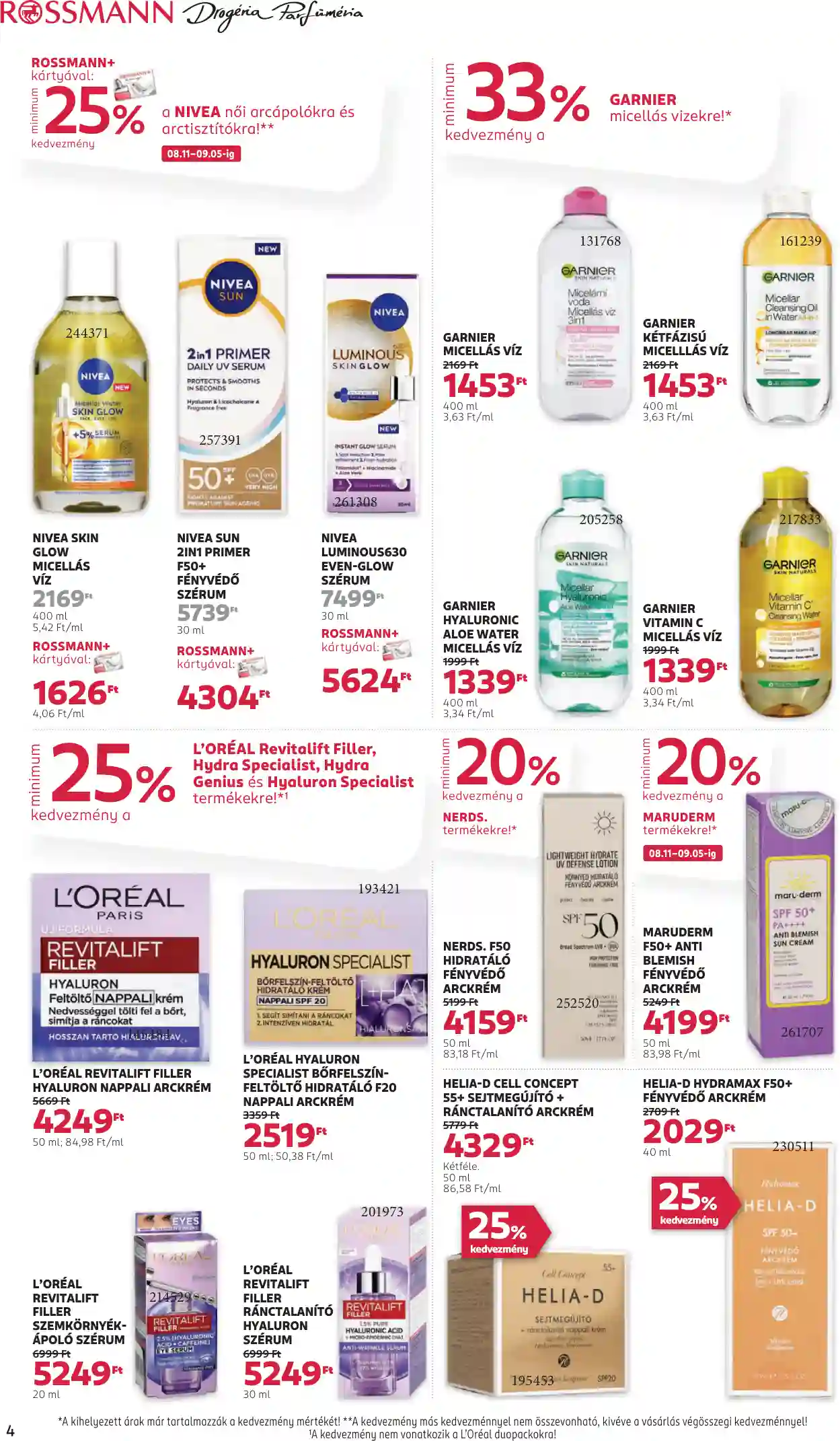 Rossmann akciós újság 33. hét (24 oldal)