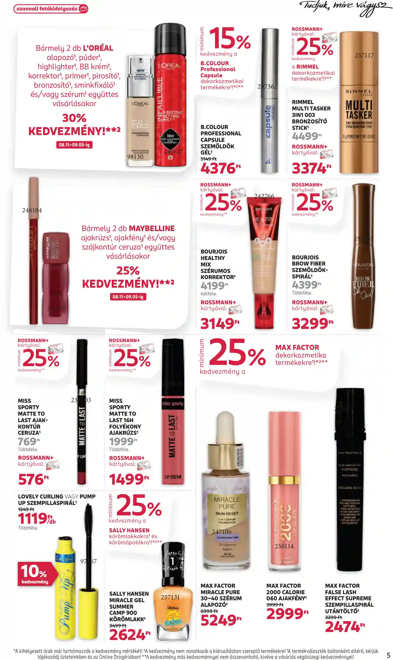 Rossmann akciós újság 33. hét (28 oldal)