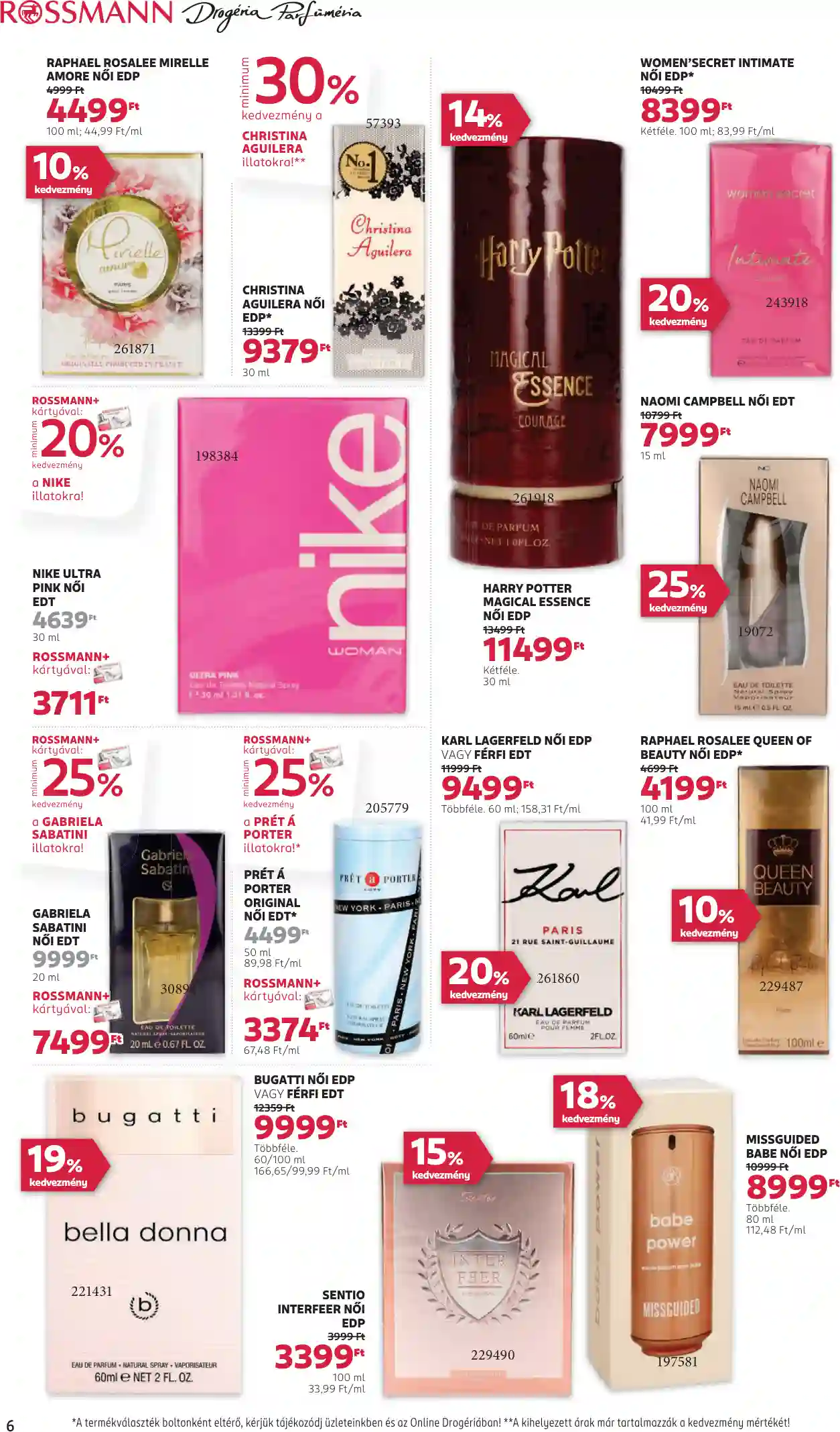 Rossmann akciós újság 33. hét (29 oldal)