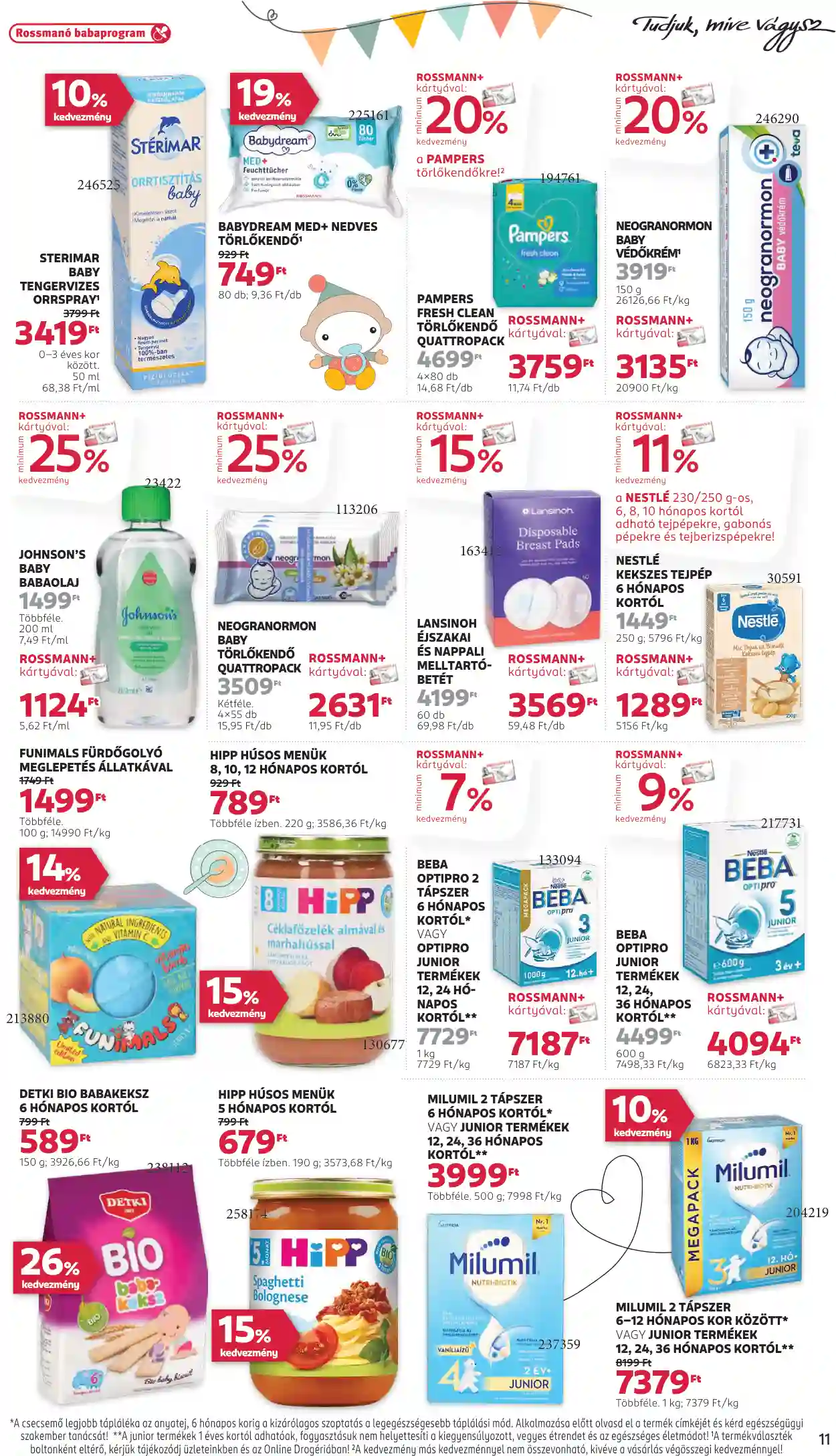 Rossmann akciós újság 35. hét (5 oldal)