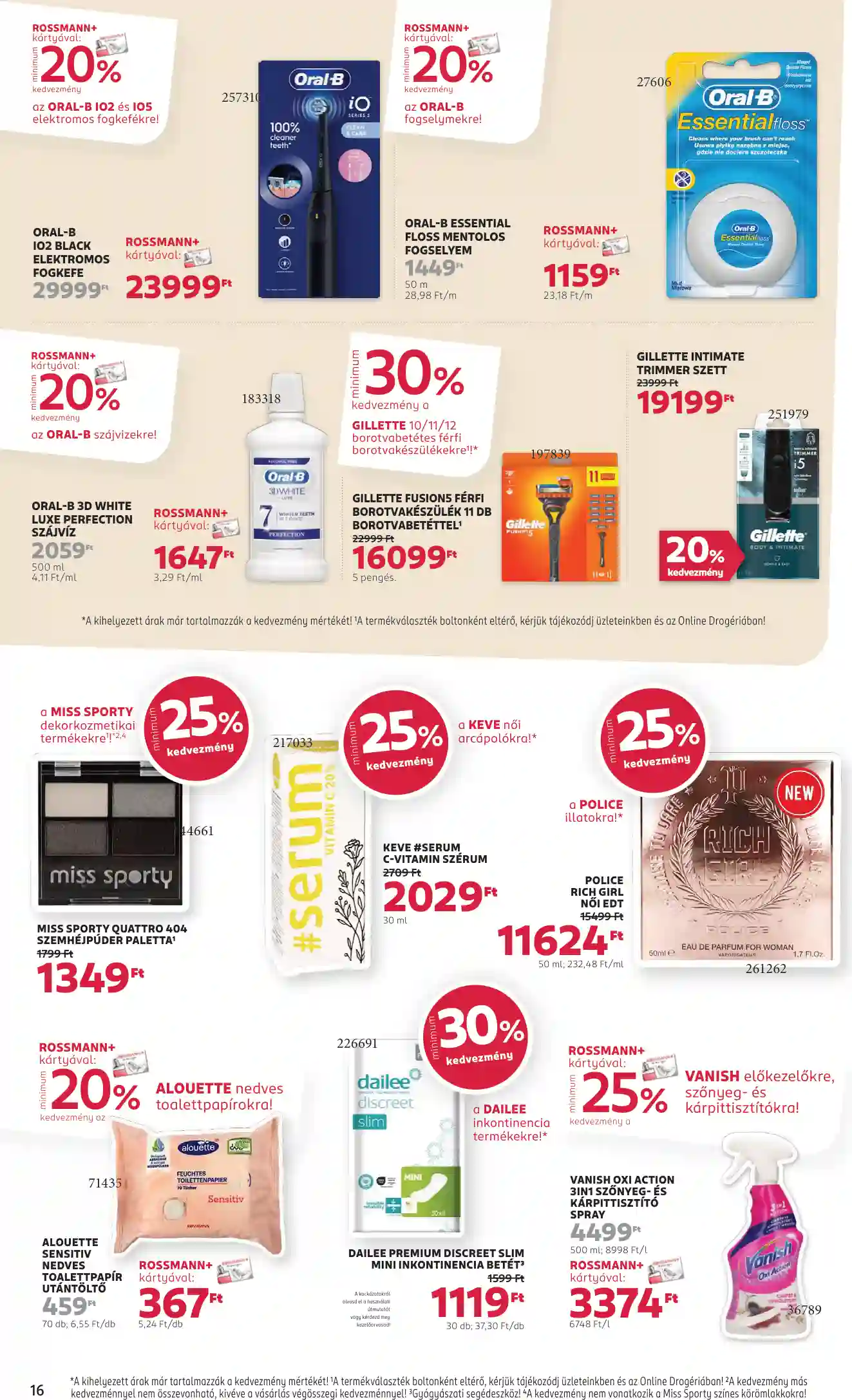 Rossmann akciós újság 35. hét (10 oldal)