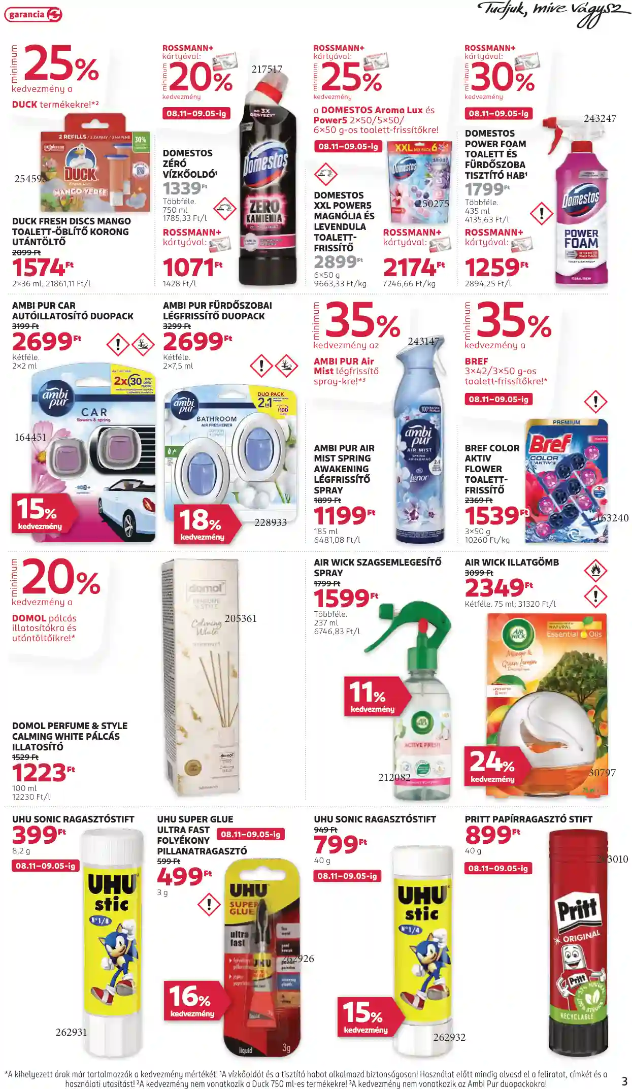 Rossmann akciós újság 35. hét (13 oldal)