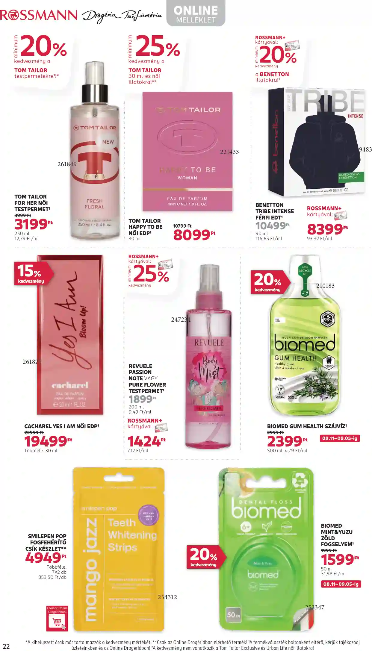 Rossmann akciós újság 35. hét (17 oldal)