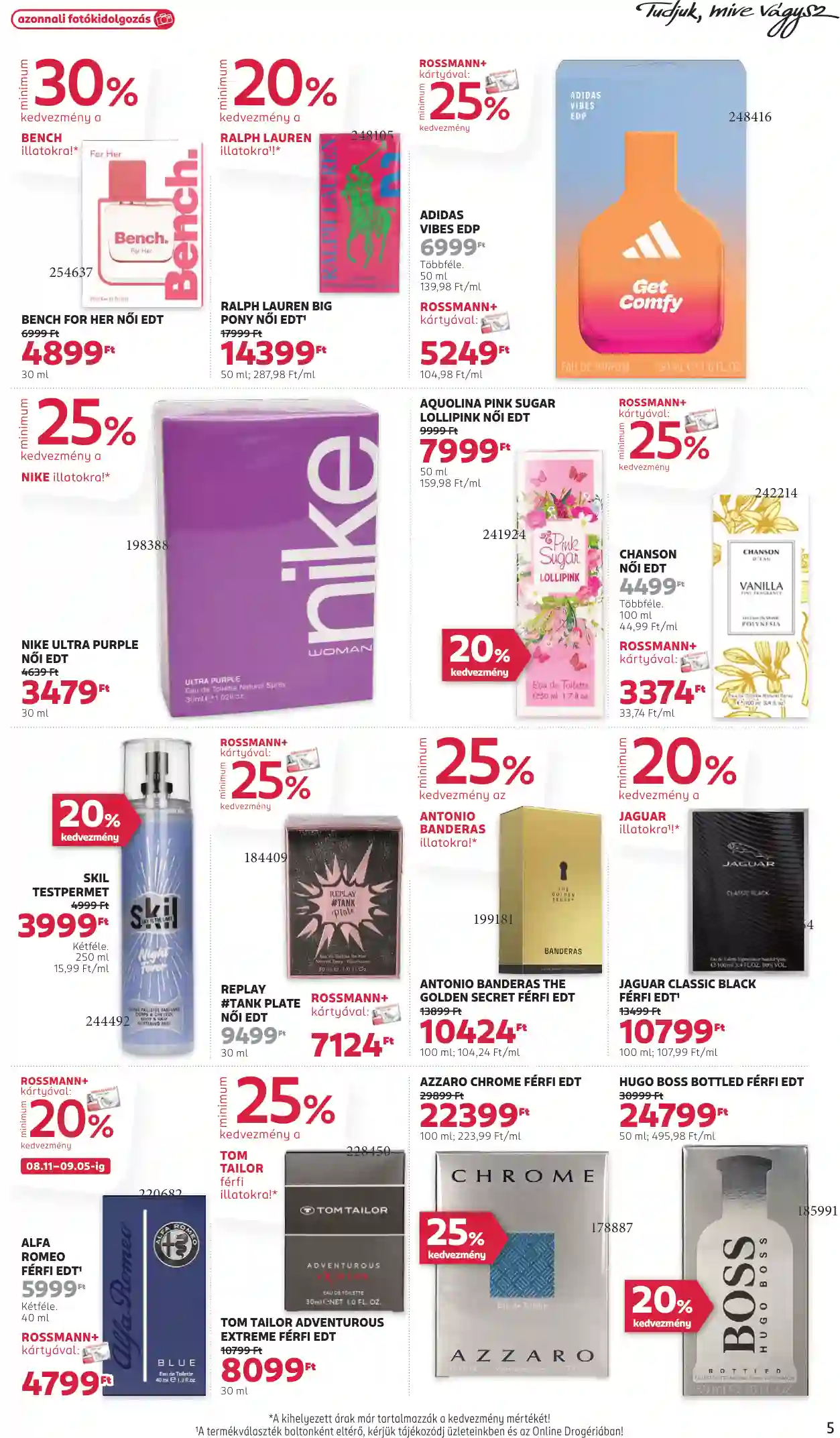 Rossmann akciós újság 35. hét (29 oldal)
