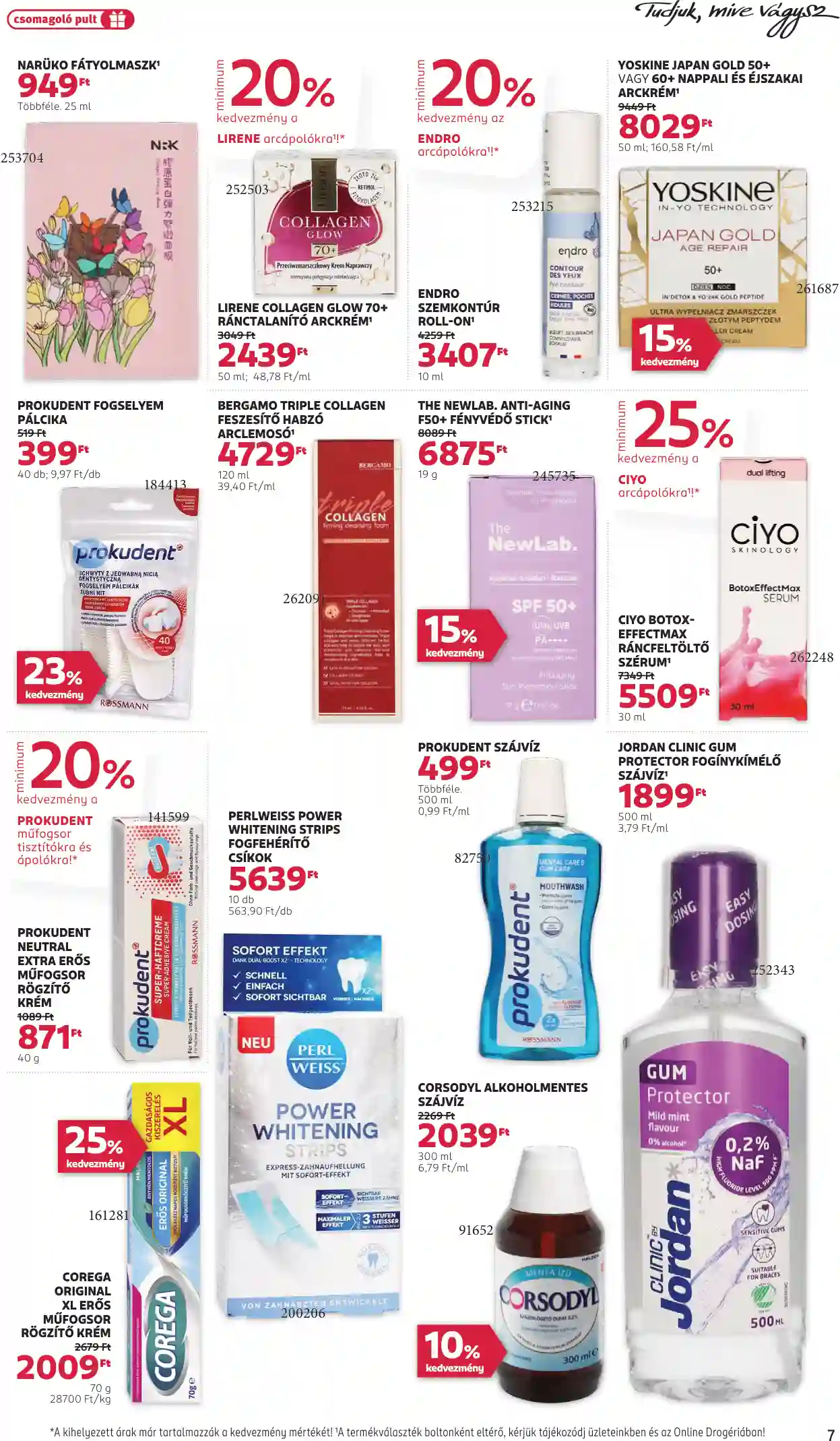 Rossmann akciós újság 35. hét (31 oldal)