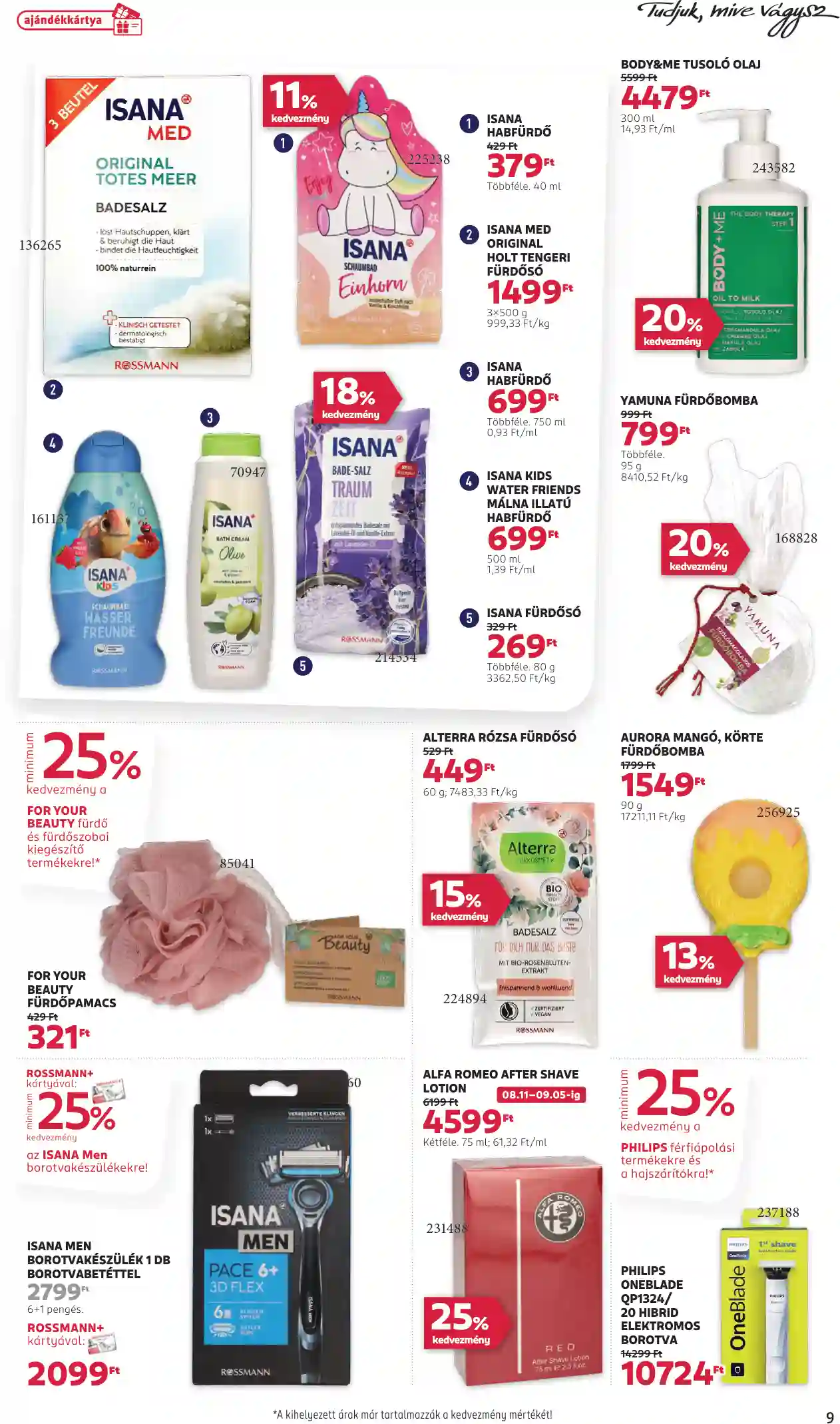 Rossmann akciós újság 35. hét (33 oldal)