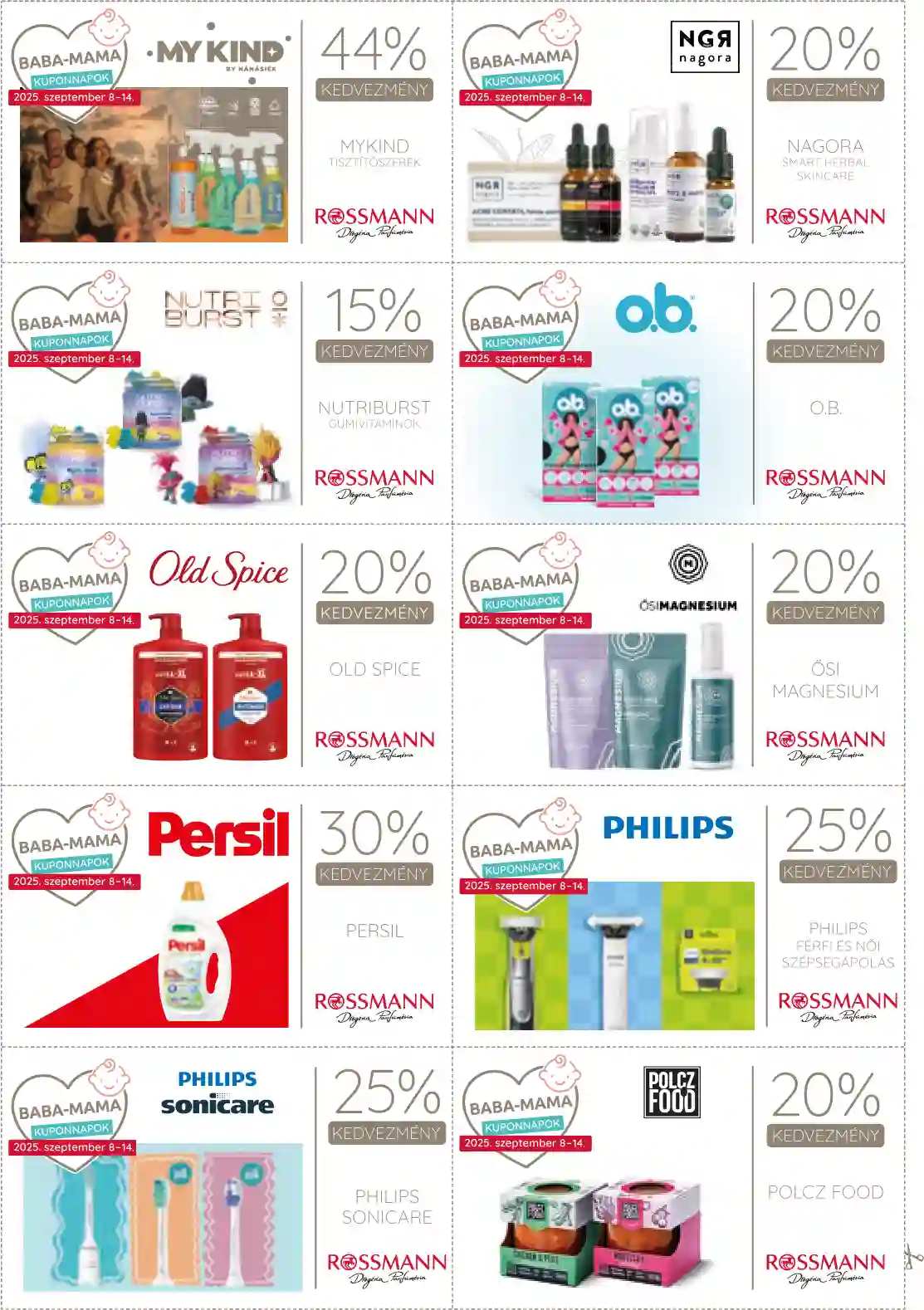 Rossmann akciós újság 37. hét (6 oldal)