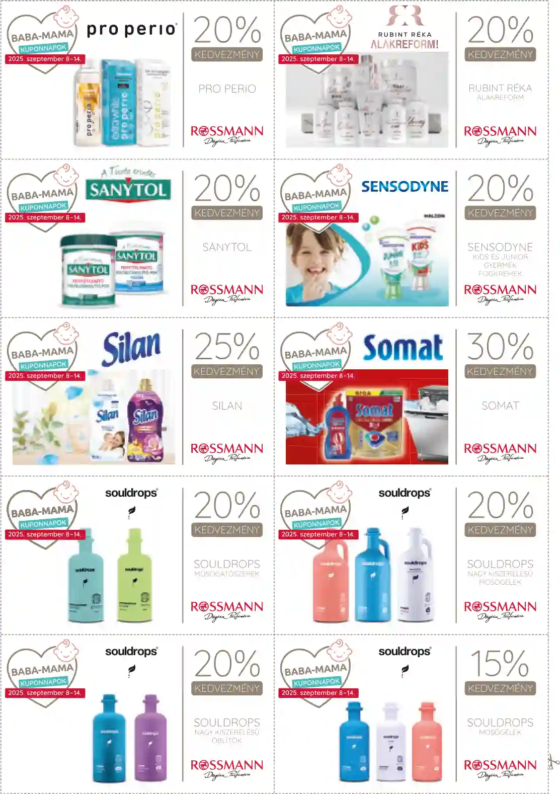 Rossmann akciós újság 37. hét (7 oldal)