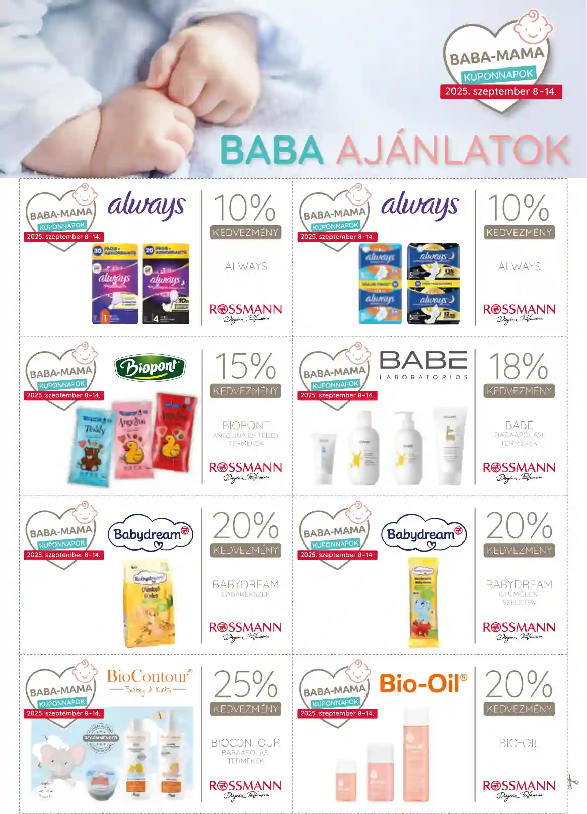Rossmann akciós újság 37. hét (10 oldal)