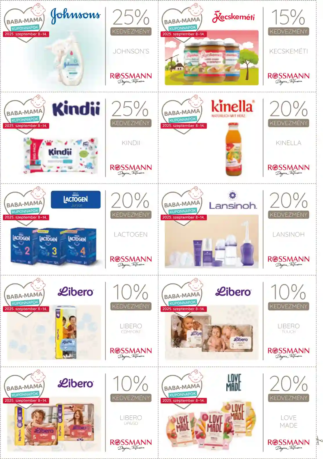 Rossmann akciós újság 37. hét (12 oldal)