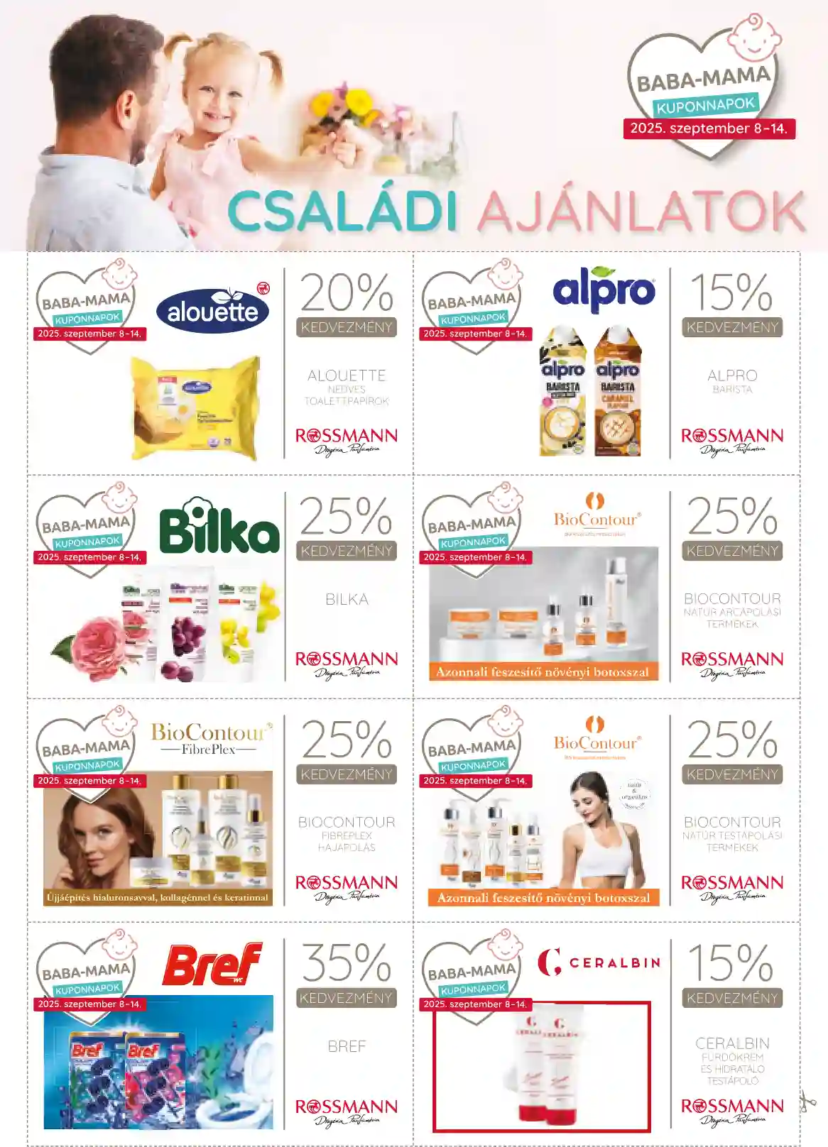 Rossmann akciós újság 37. hét (16 oldal)