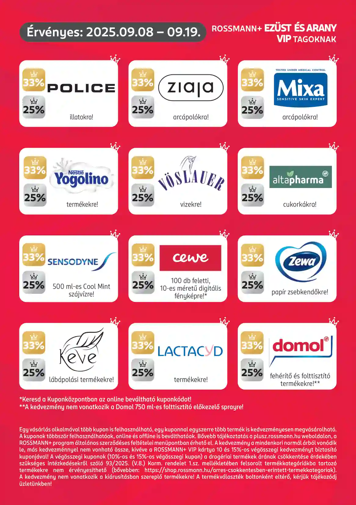 Rossmann akciós újság 37. hét (3 oldal)
