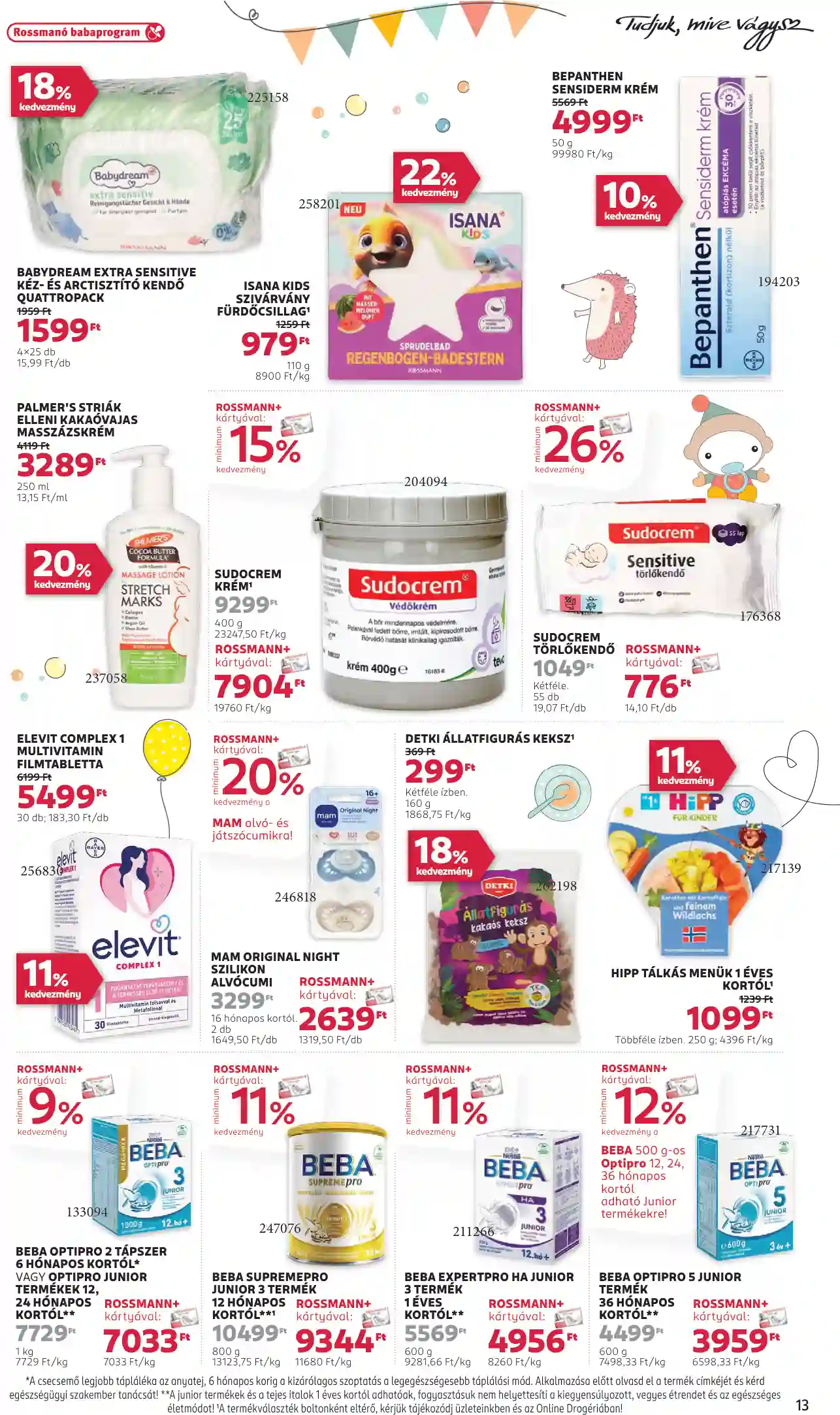 Rossmann akciós újság 37. hét (7 oldal)