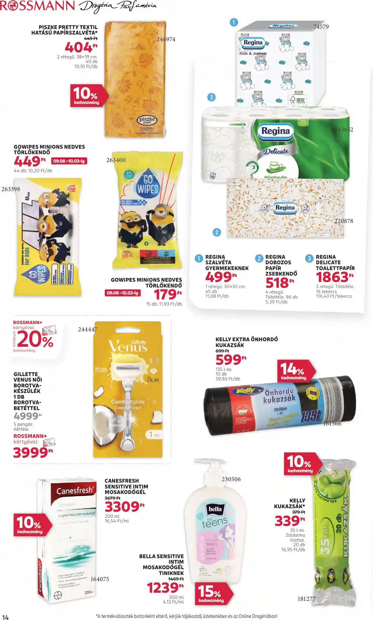Rossmann akciós újság 37. hét (8 oldal)