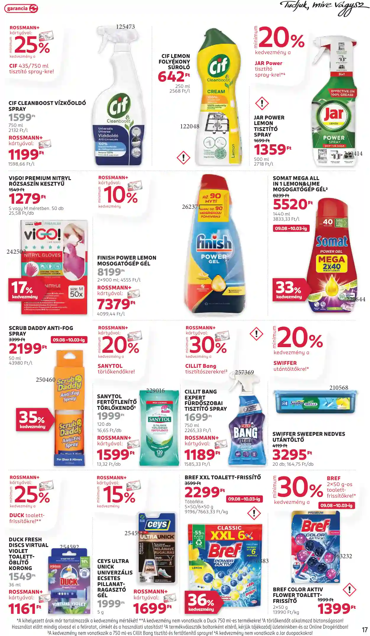 Rossmann akciós újság 37. hét (11 oldal)