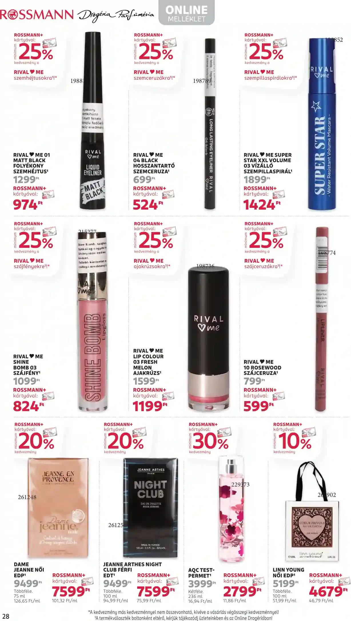 Rossmann akciós újság 37. hét (23 oldal)