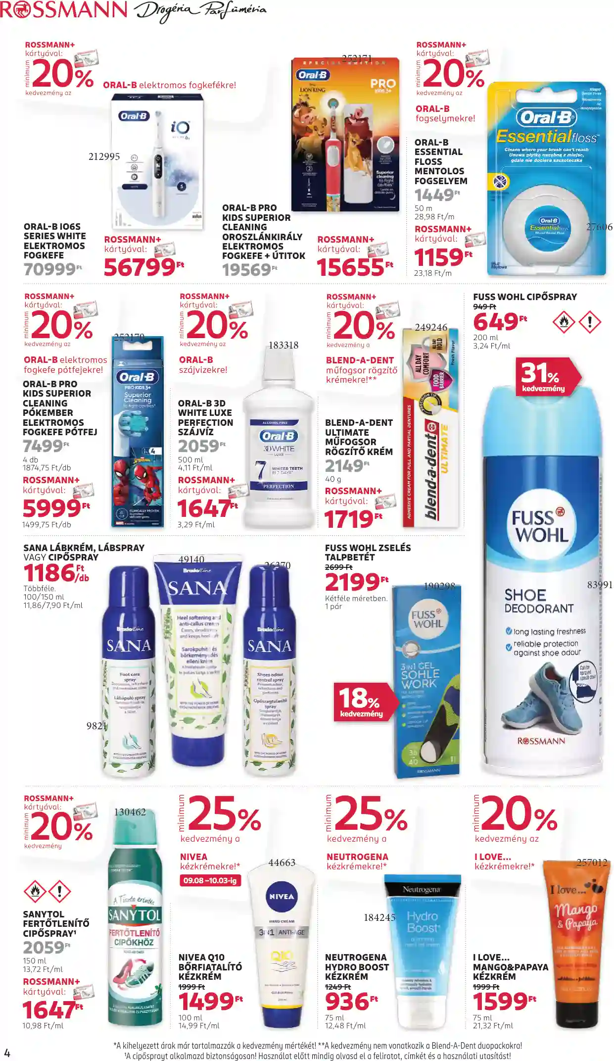 Rossmann akciós újság 37. hét (24 oldal)