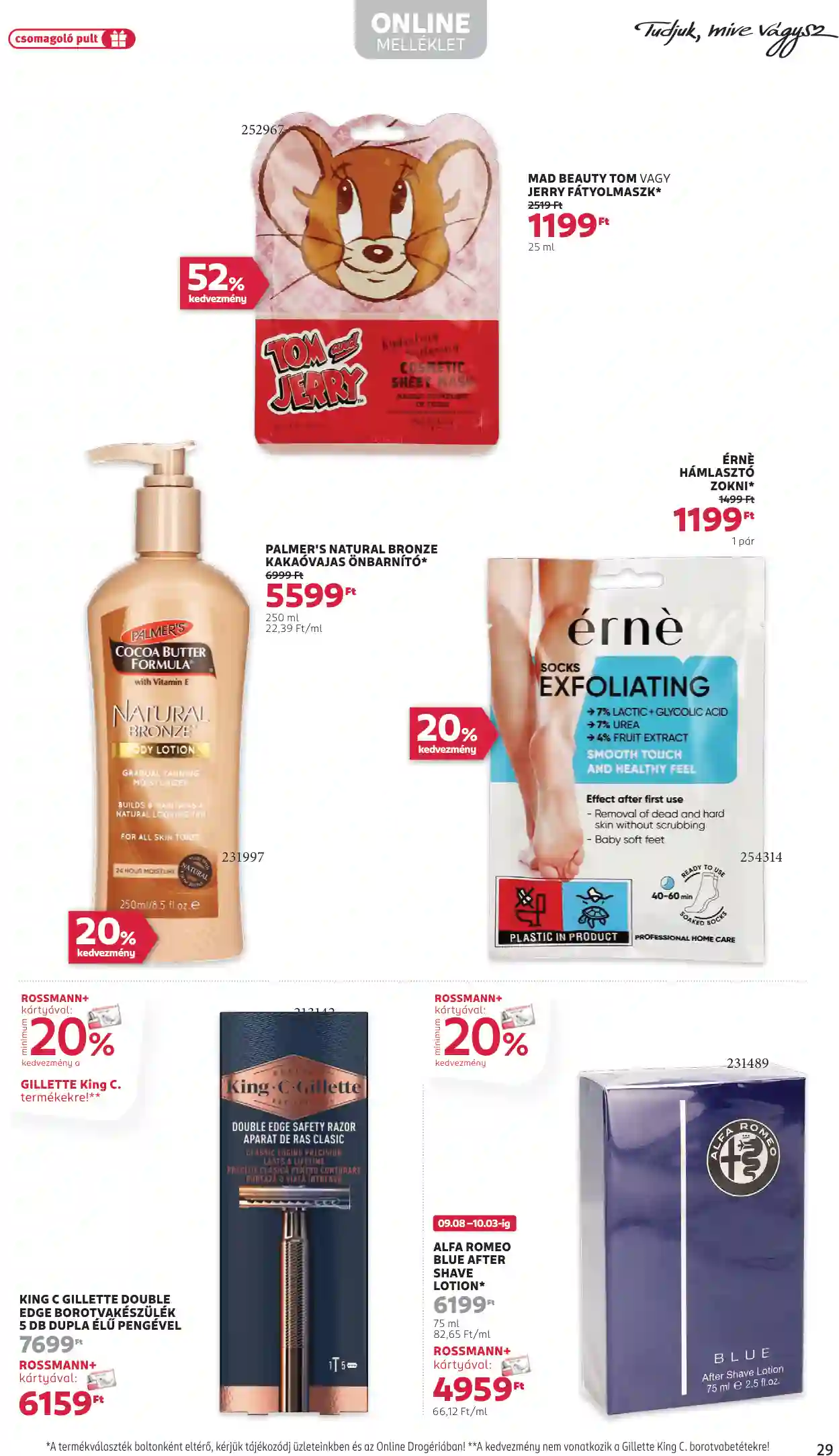 Rossmann akciós újság 37. hét (25 oldal)