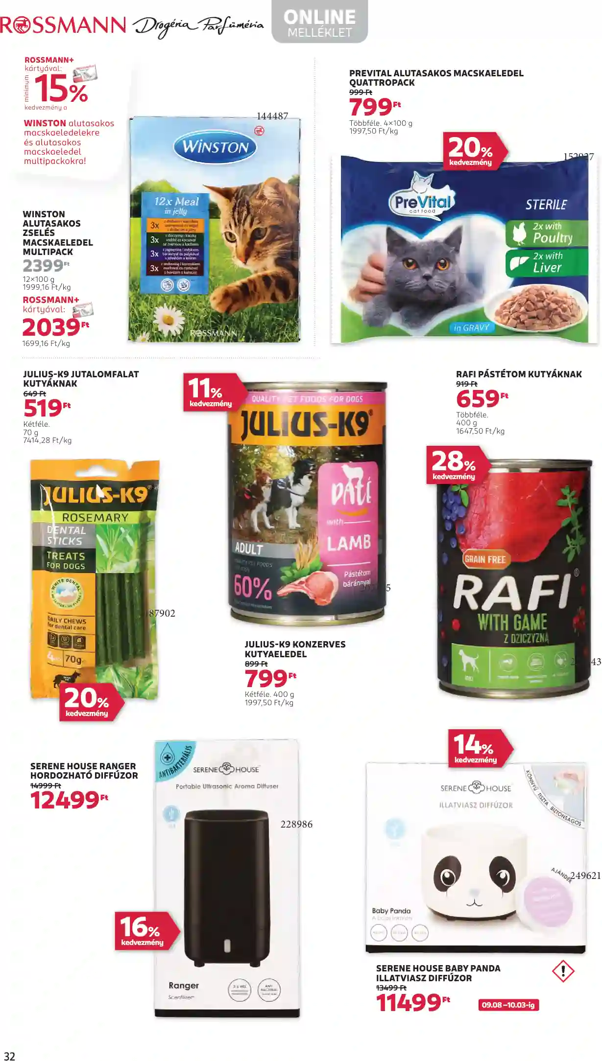 Rossmann akciós újság 37. hét (30 oldal)