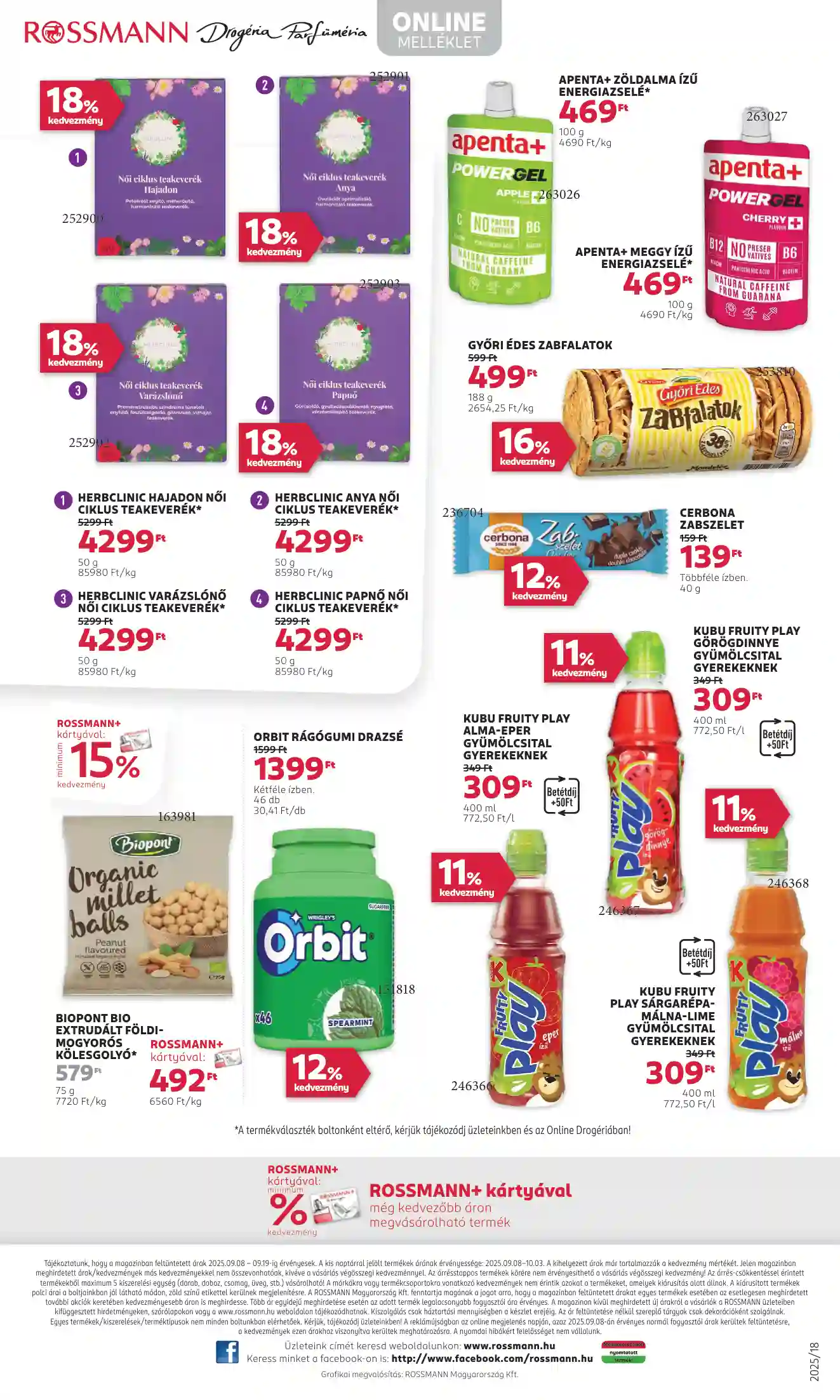 Rossmann akciós újság 37. hét (34 oldal)