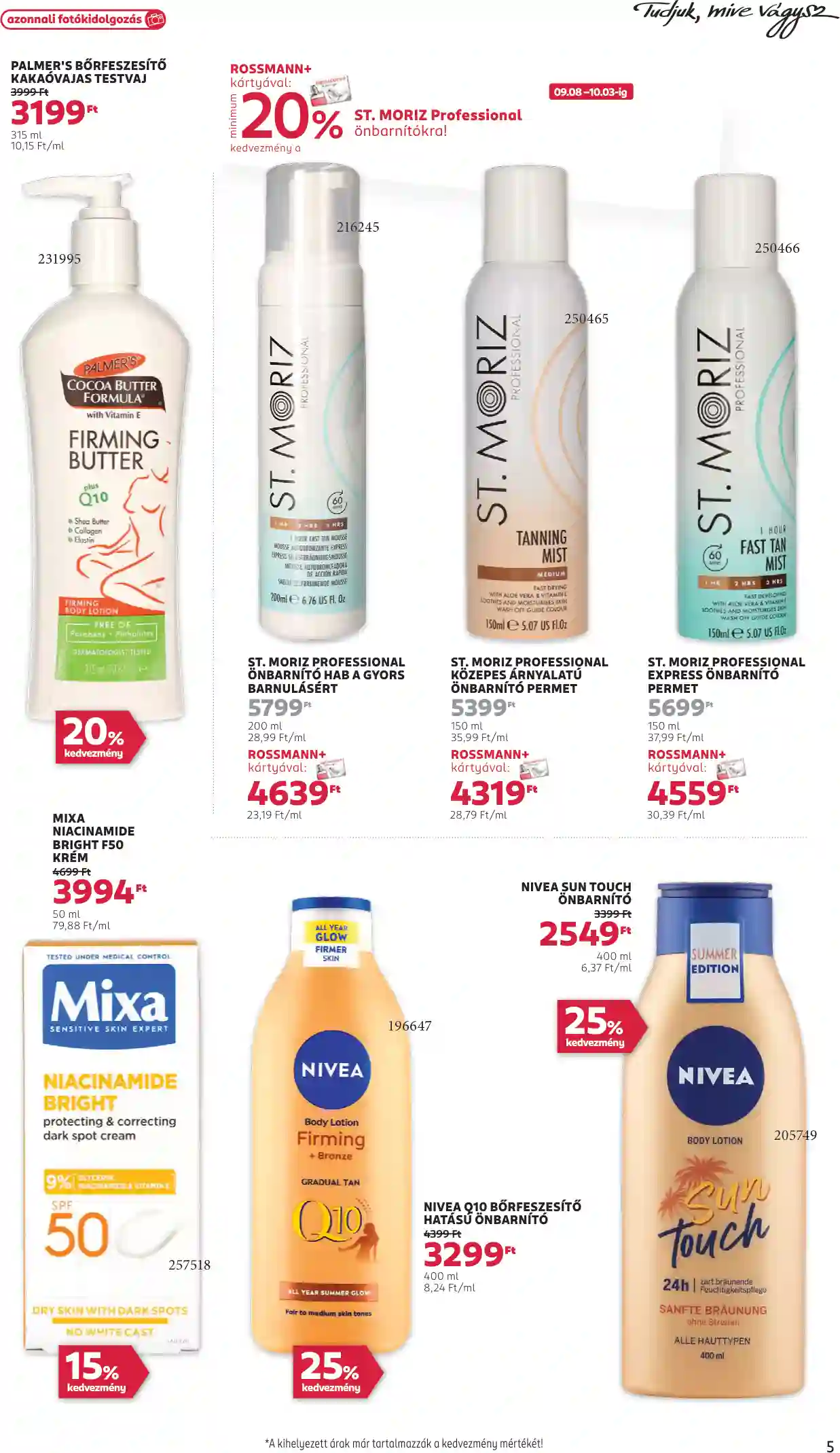 Rossmann akciós újság 37. hét (35 oldal)