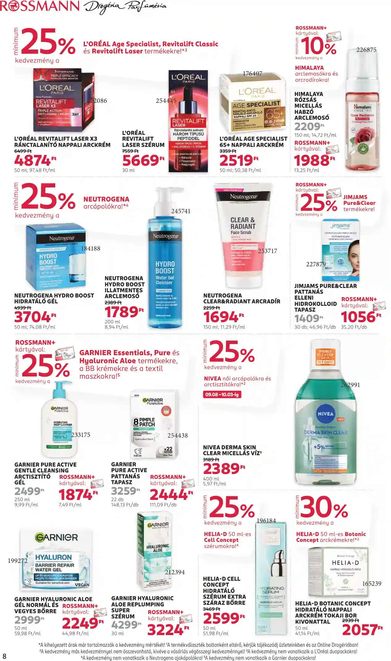 Rossmann akciós újság 37. hét (38 oldal)