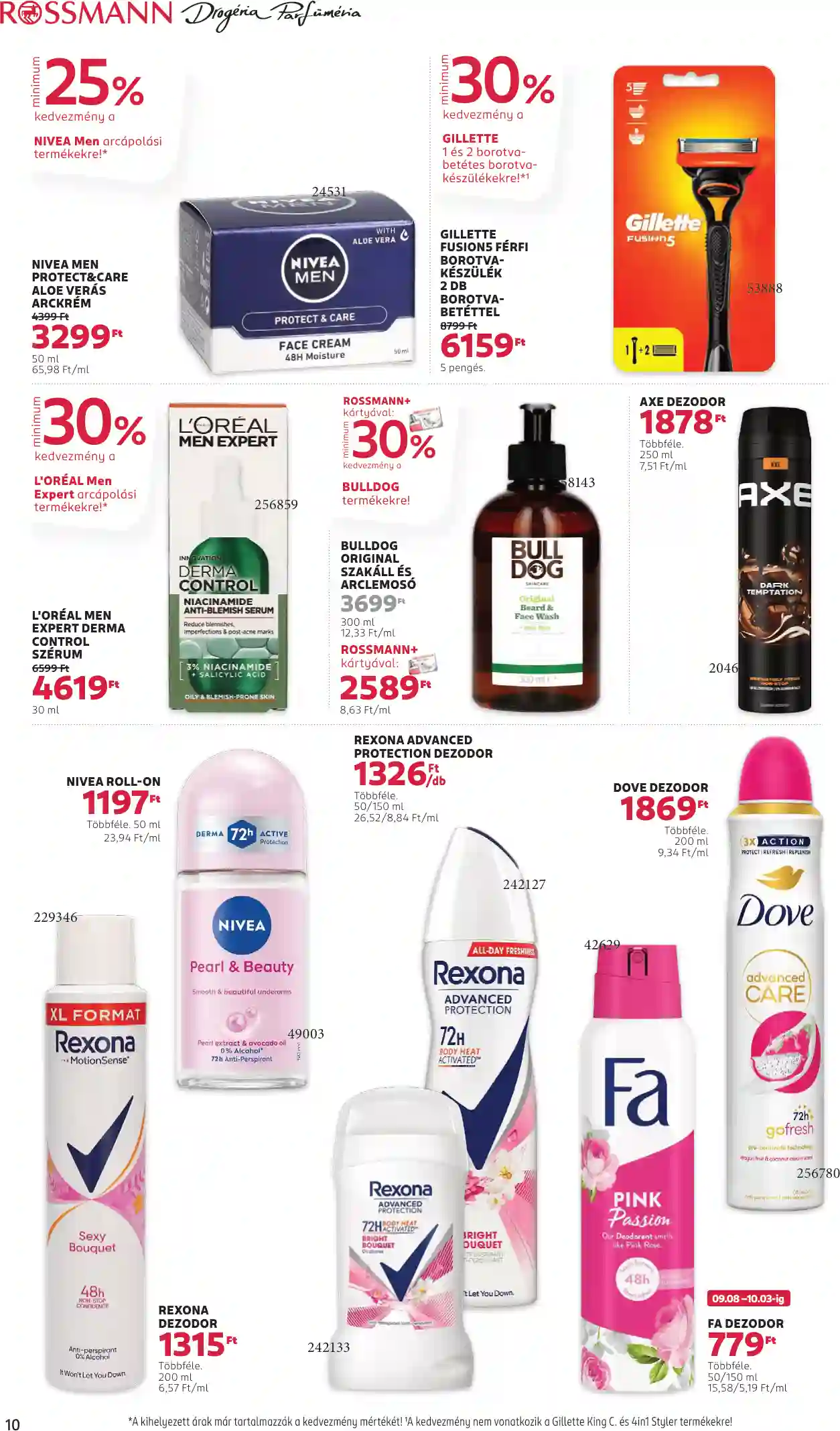 Rossmann akciós újság 37. hét (40 oldal)