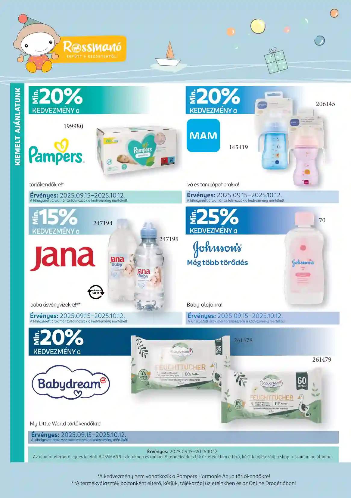 Rossmann akciós újság 38. hét (2 oldal)