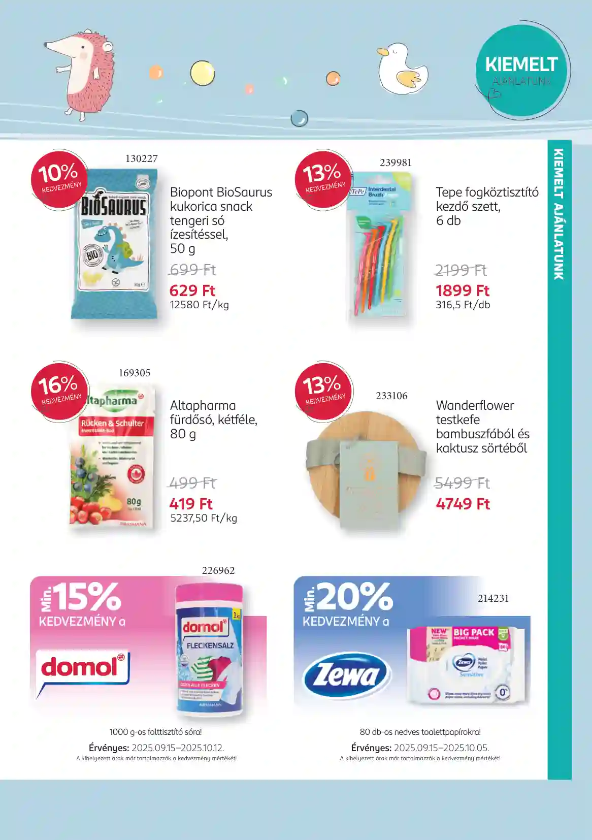 Rossmann akciós újság 38. hét (5 oldal)