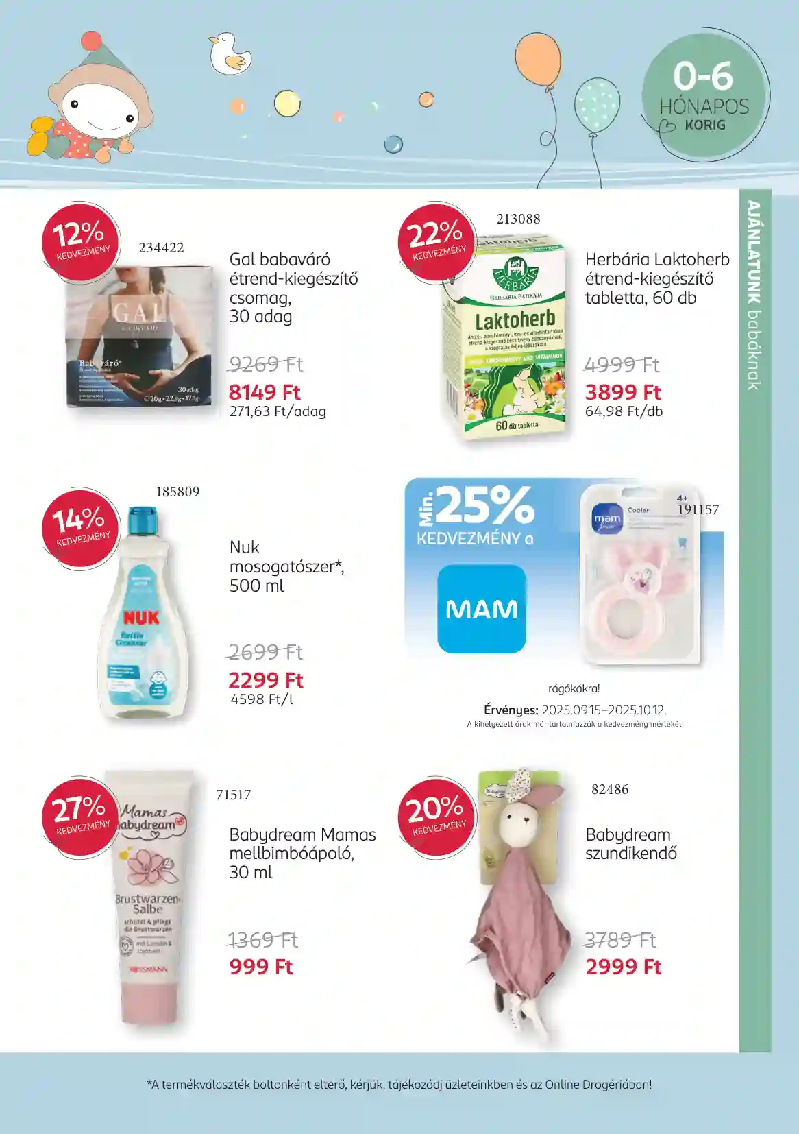 Rossmann akciós újság 38. hét (9 oldal)