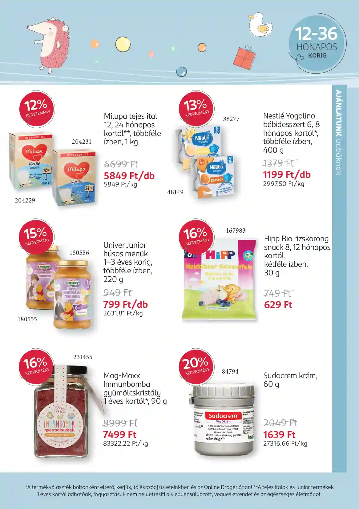 Rossmann akciós újság 38. hét (11 oldal)