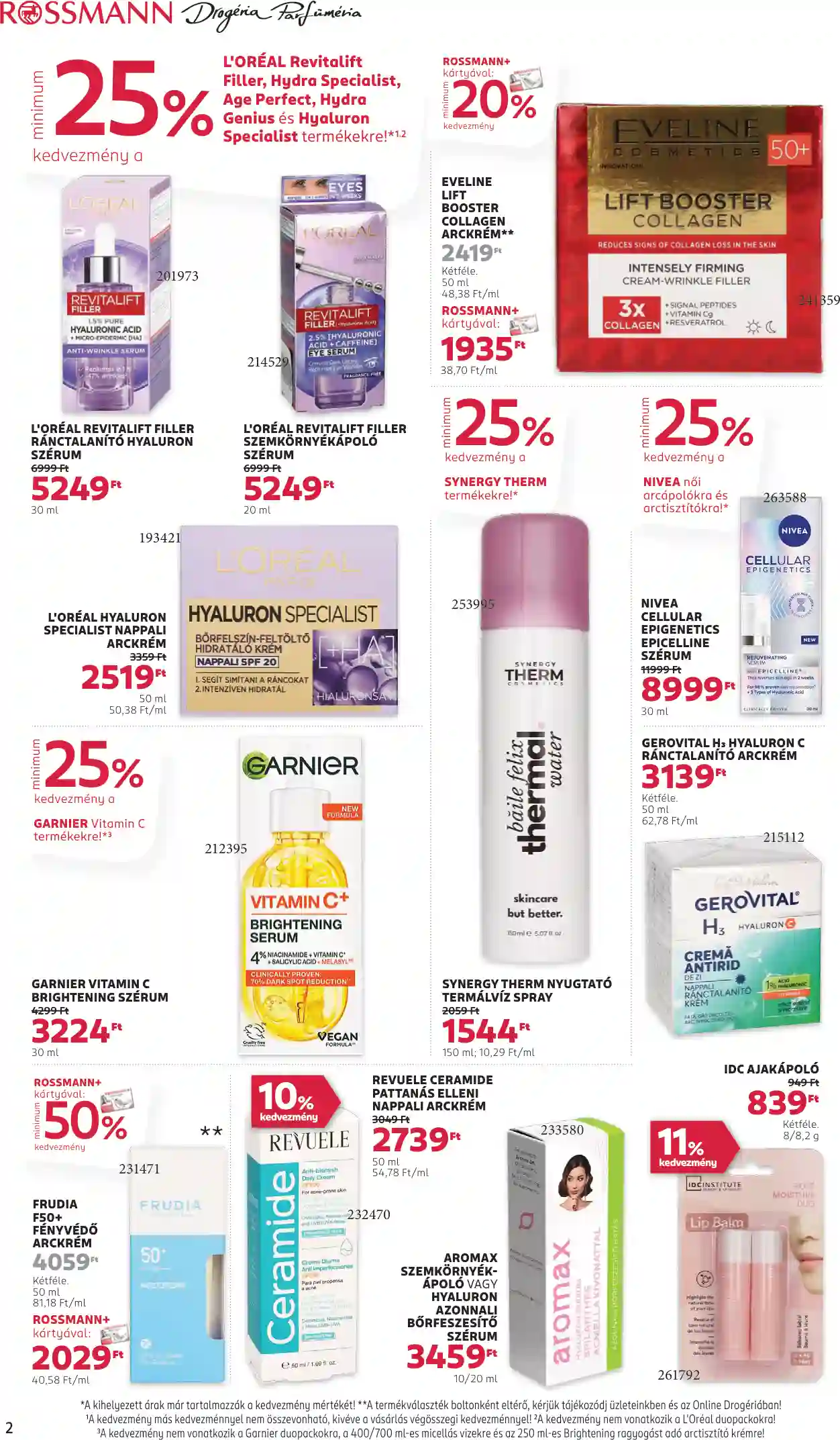Rossmann akciós újság 39. hét (2 oldal)