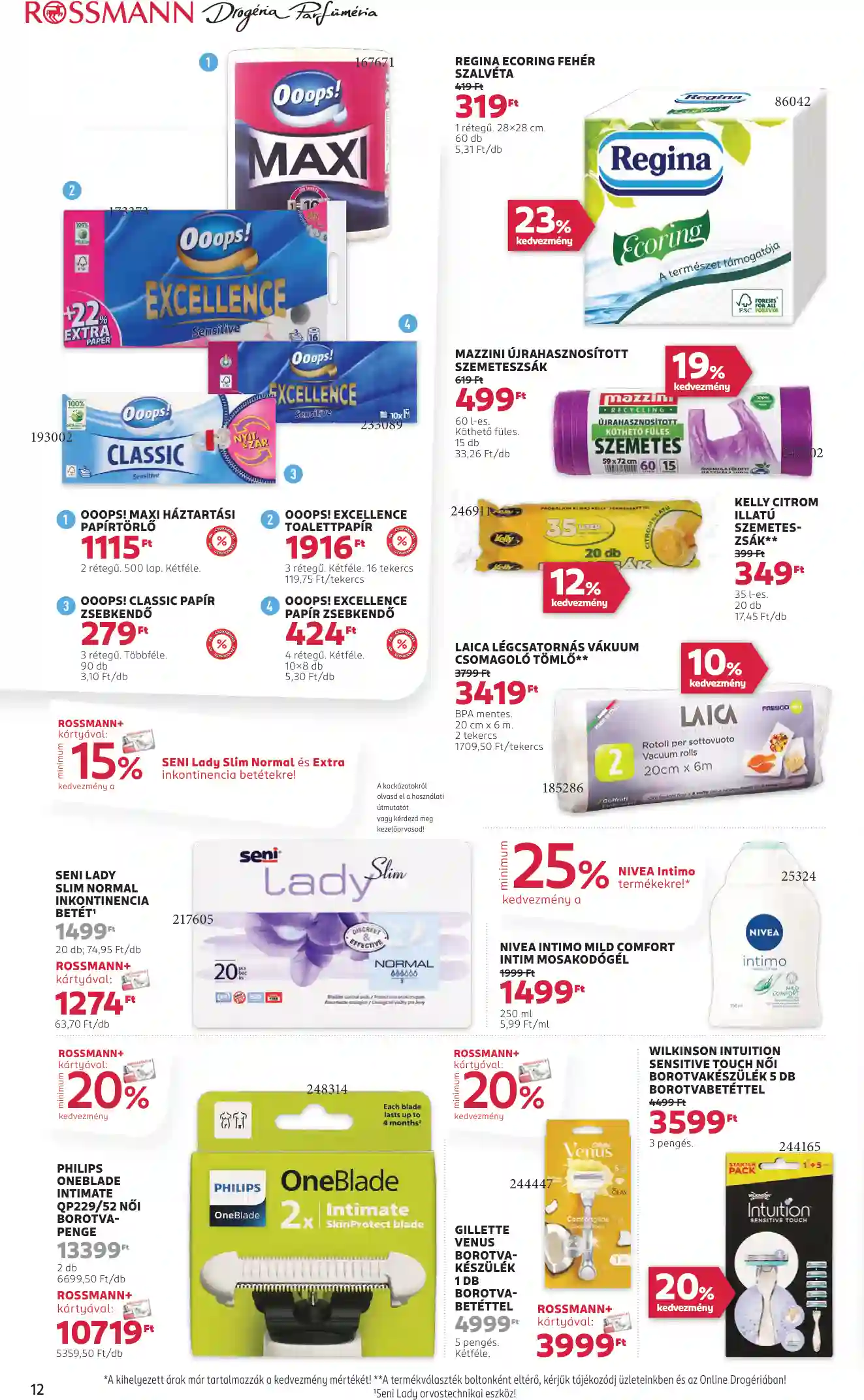 Rossmann akciós újság 39. hét (6 oldal)