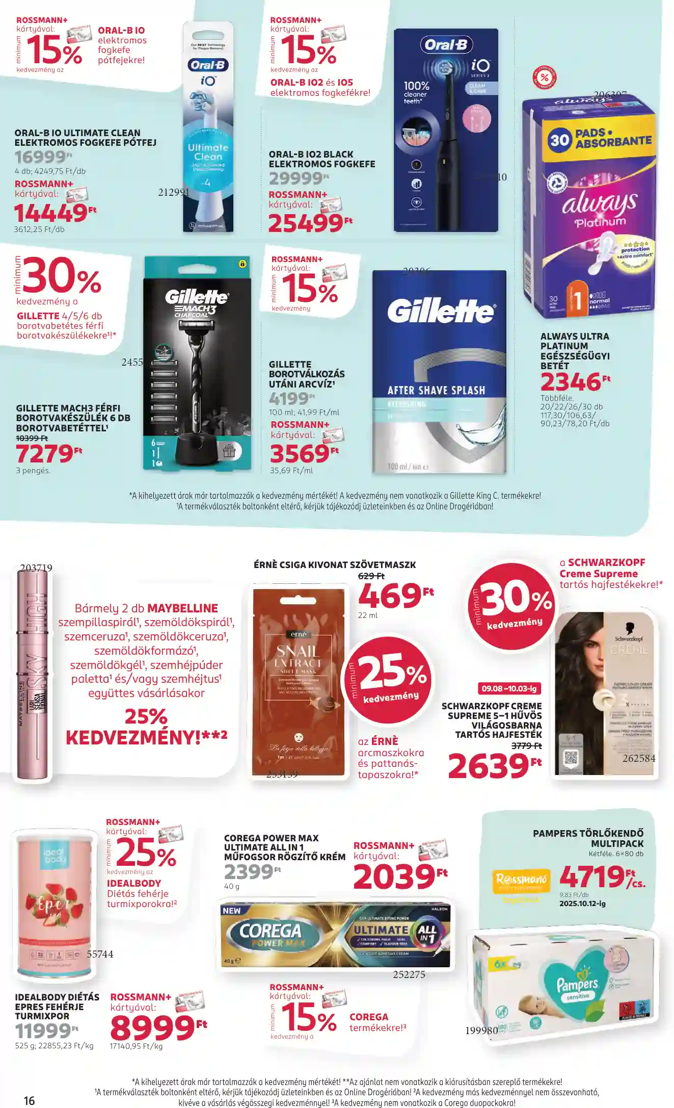 Rossmann akciós újság 39. hét (10 oldal)